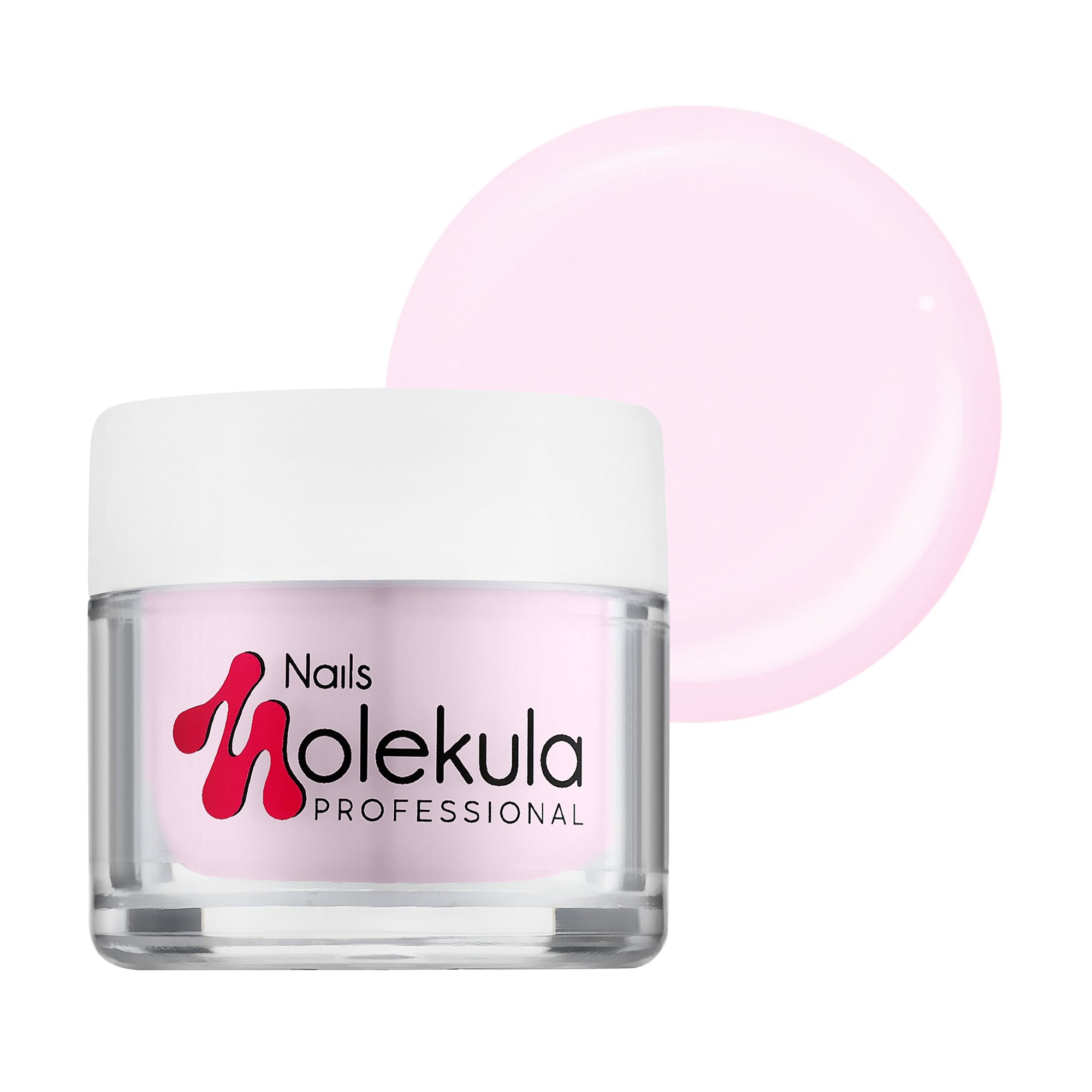

Моделювальний гель для нігтів Nails Molekula Professional Gel 05 Pink (прозорий), 30 мл