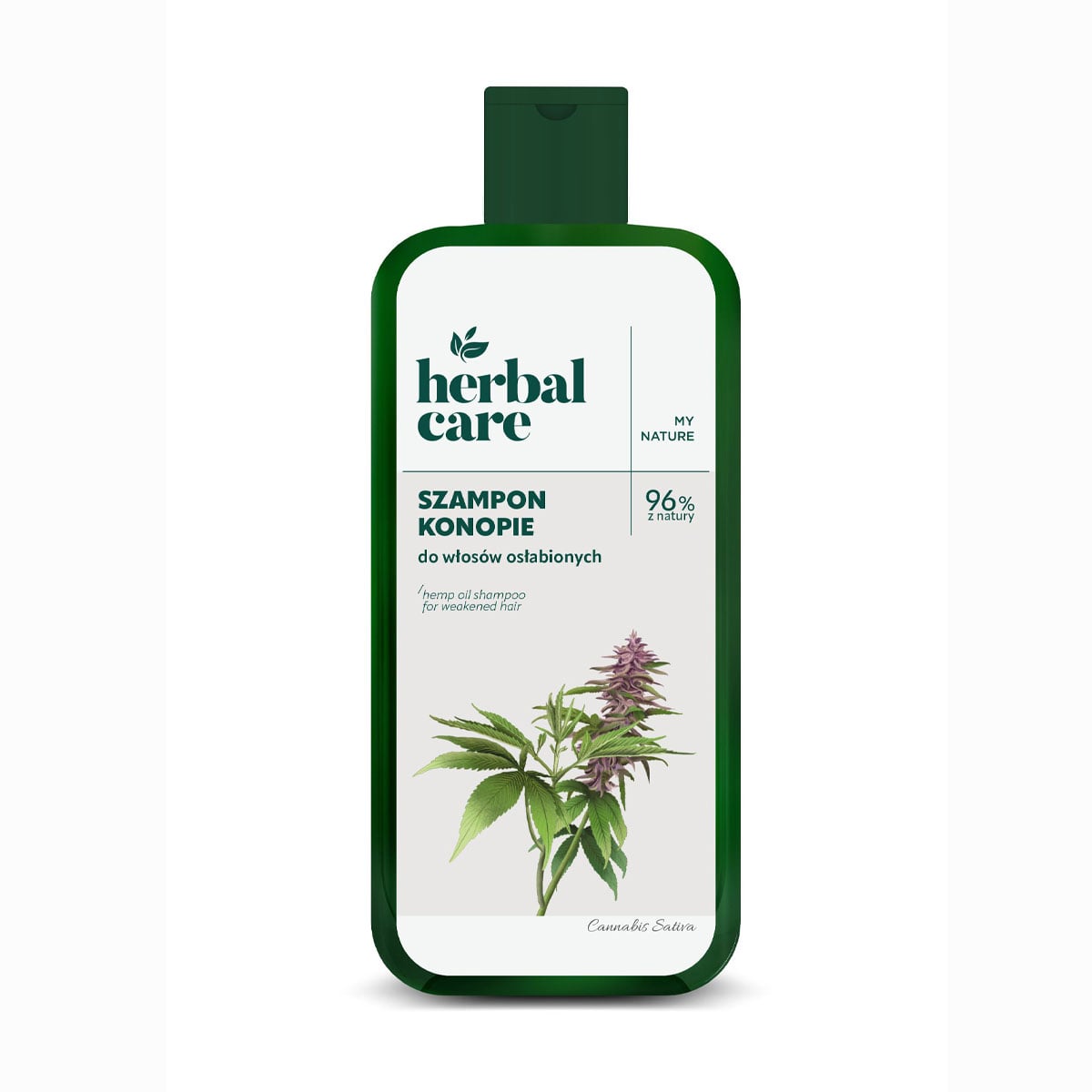 

Шампунь Farmona Herbal Care Hemp Oil Shampoo для ослабленого волосся, з олією насіння конопель, 330 мл