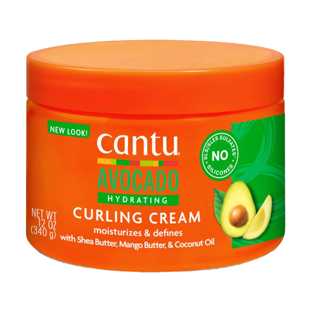 

Зволожувальний крем для укладання волосся Cantu Avocado Hydrating Curling Cream з авокадо, 340 г