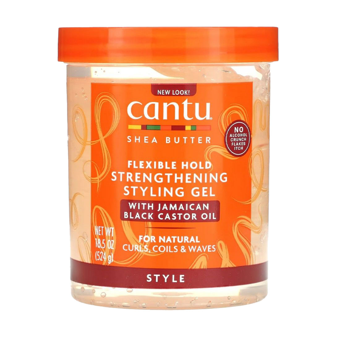 

Зміцнювальний гель для укладання волосся Cantu Shea Butter Strengthening Styling Gel Maximum Hold сильної фіксації, 524 г