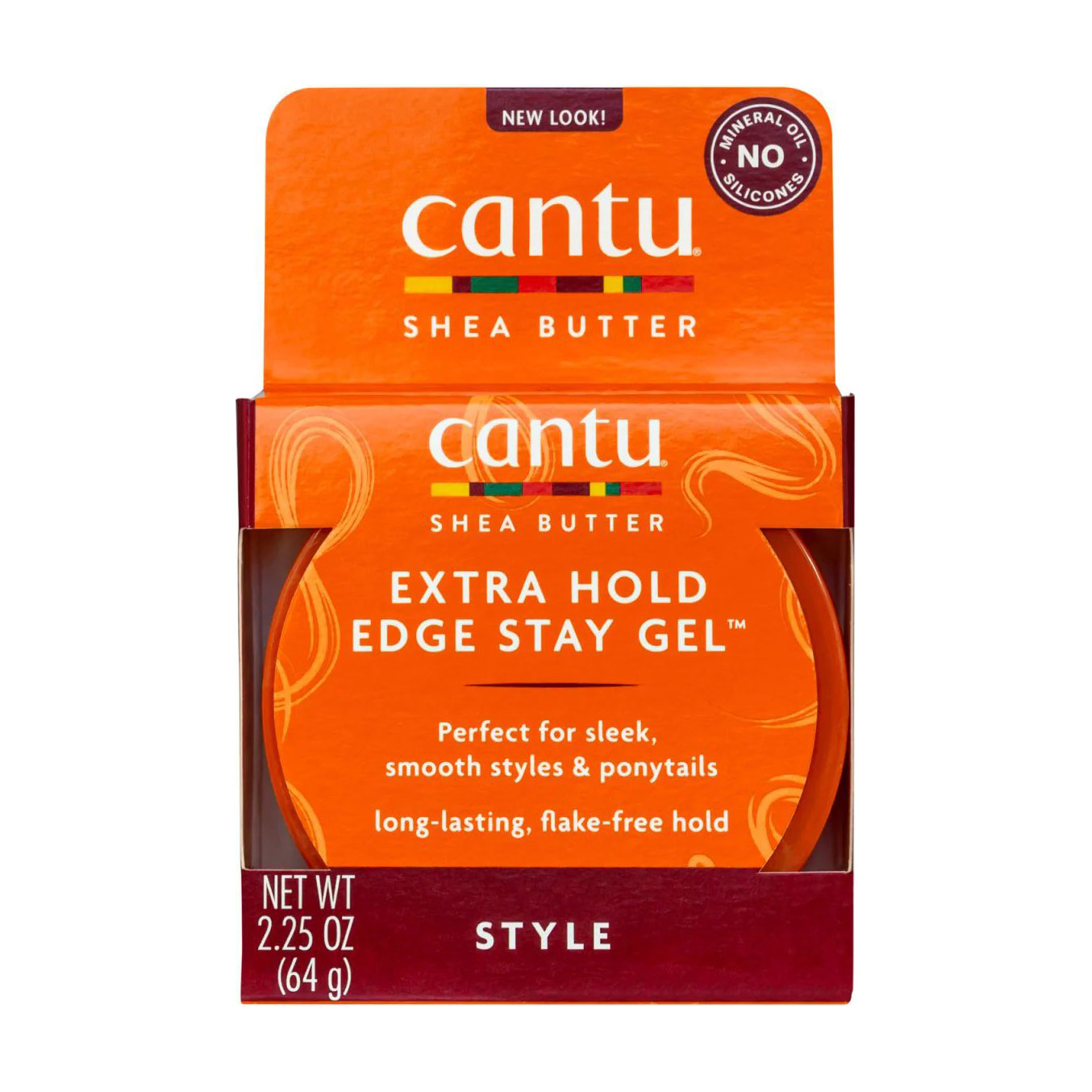 

Гель для укладання волосся Cantu Shea Butter Natural Hair Edge Stay Gel, 64 г