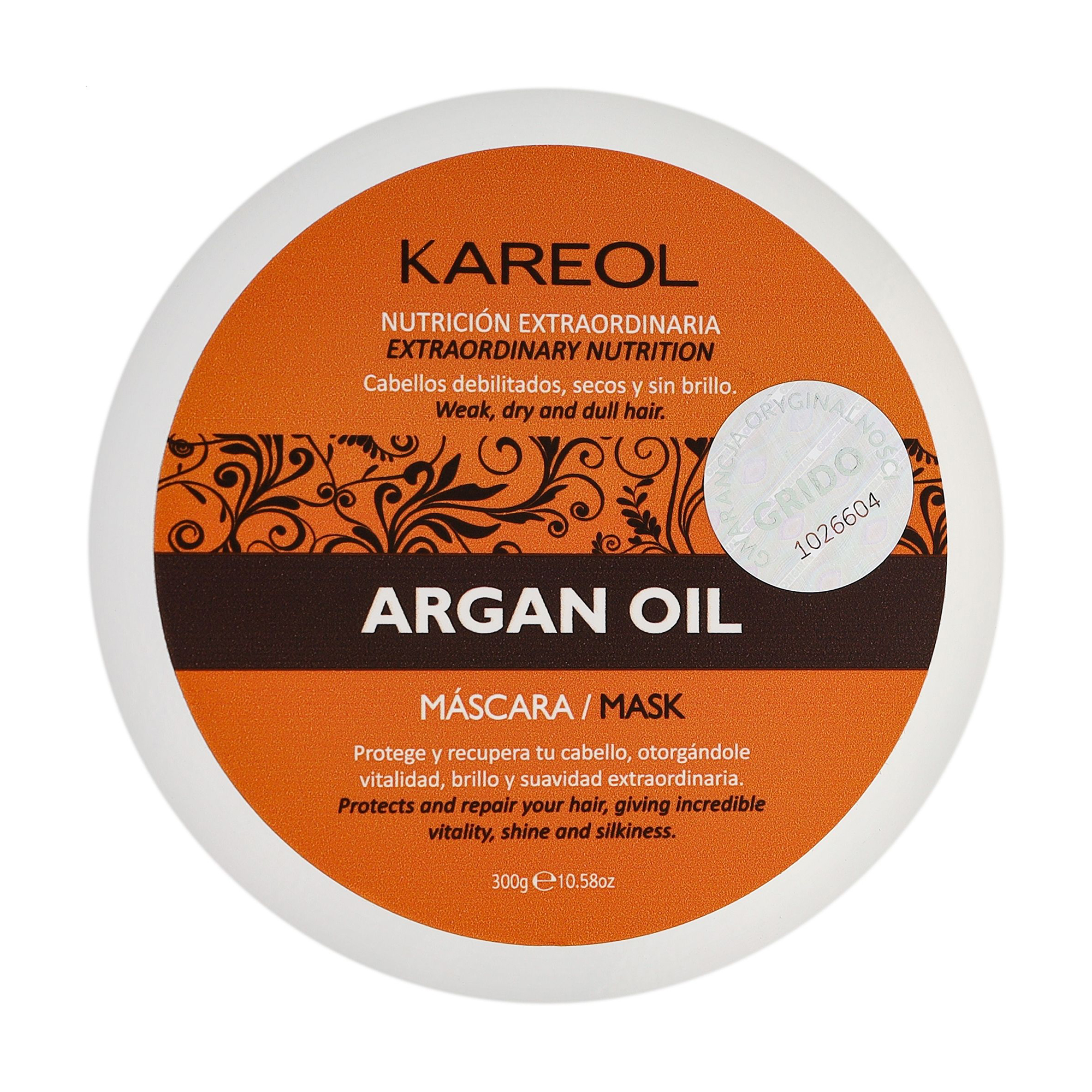 

Маска для волосся Kareol Argan Oil Mask з аргановою олією, 300 г