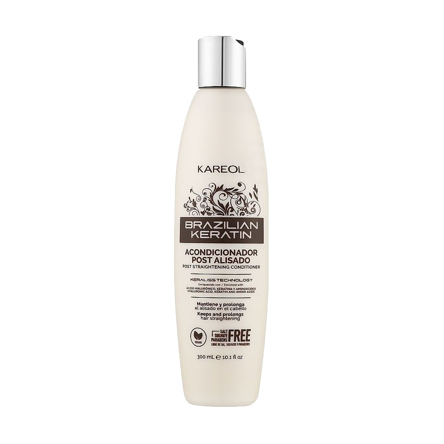 

Кондиціонер Kareol Brazilian Keratin Post Straightening Conditioner після кератинового випрямлення волосся, 300 мл