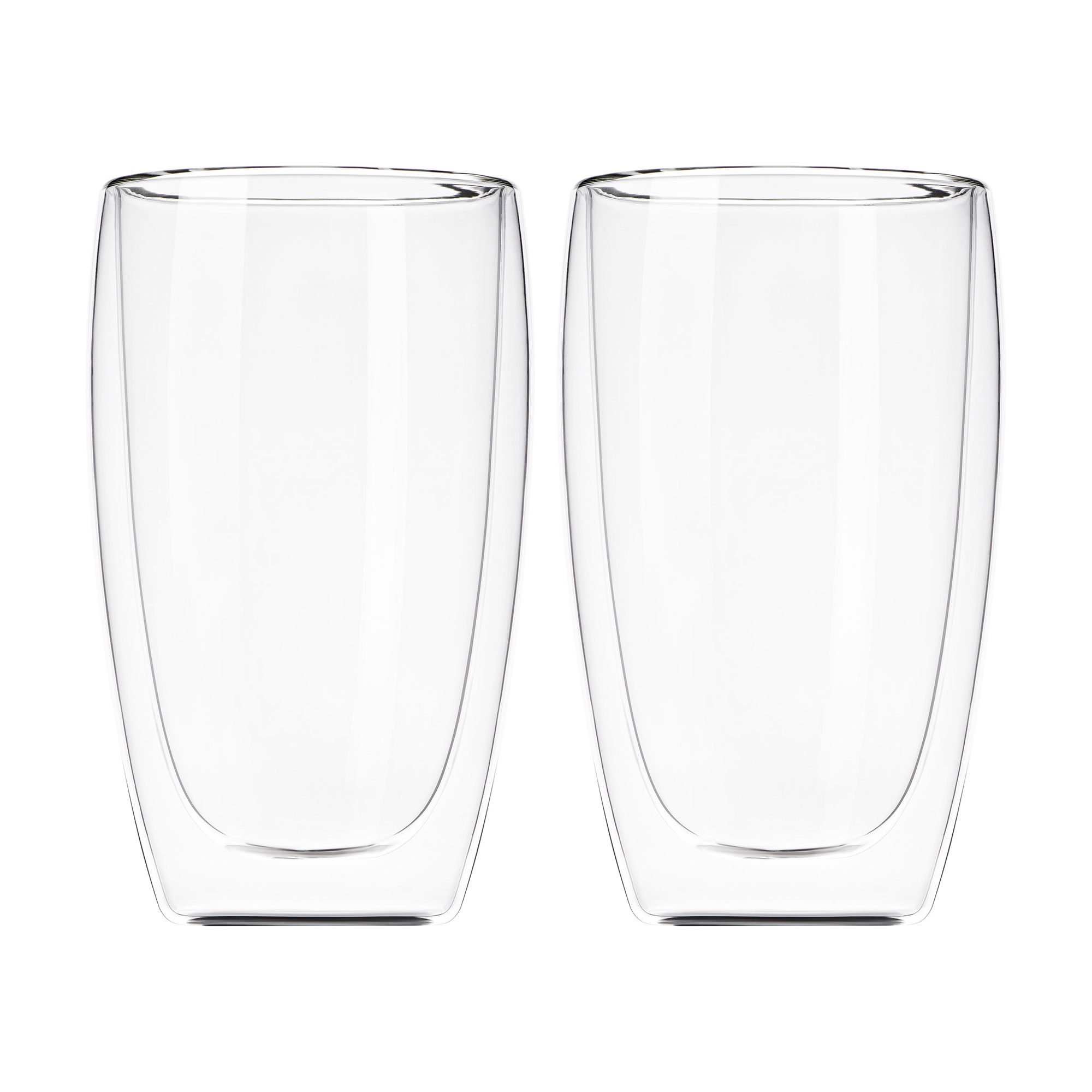 

Набір чашок з подвійними стінками Ardesto, 2*450 мл (AR2645BGR)