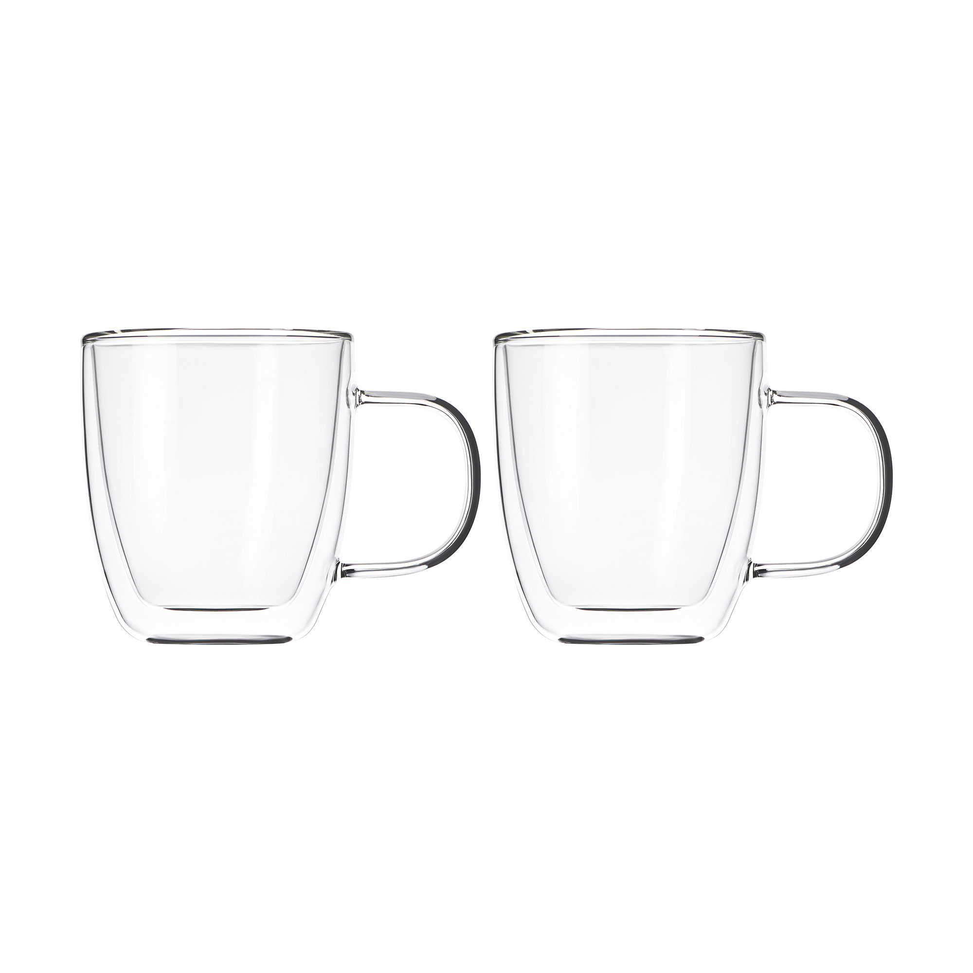 

Набір чашок з подвійними стінками Ardesto з ручками, 2*310 мл (AR2631BHR)