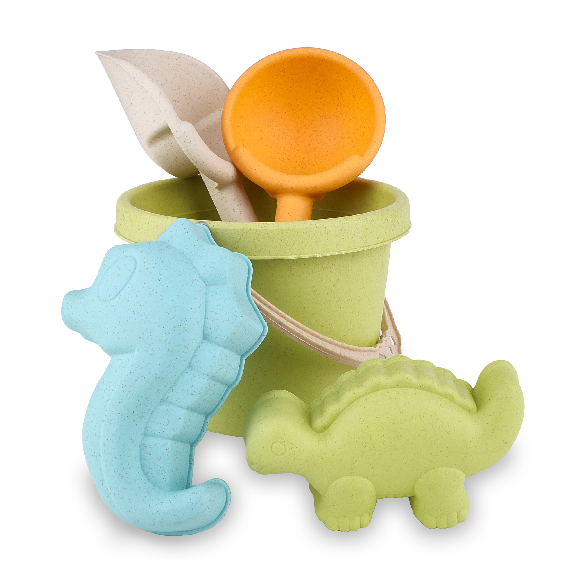 

Набір для гри з піском ranxian, 5 предметів, салатовий, від 3 років (RX789-179)