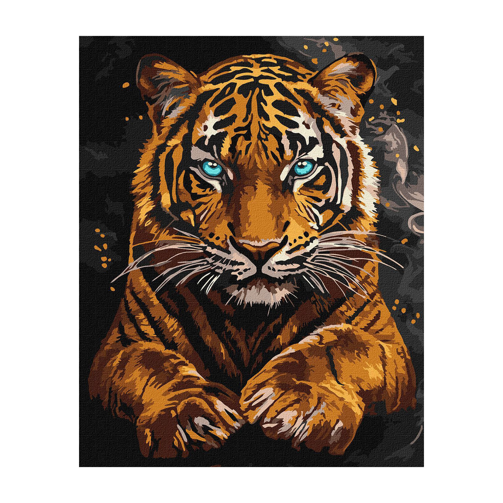 

Картина за номерами Ideyka Дикий тигр, 40*50 см (KHO6812)