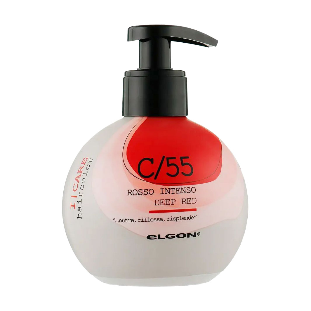 

Тонувальний кондиціонер для волосся Elgon I-Care Coloring Conditioner C/55 Deep Red, 200 мл