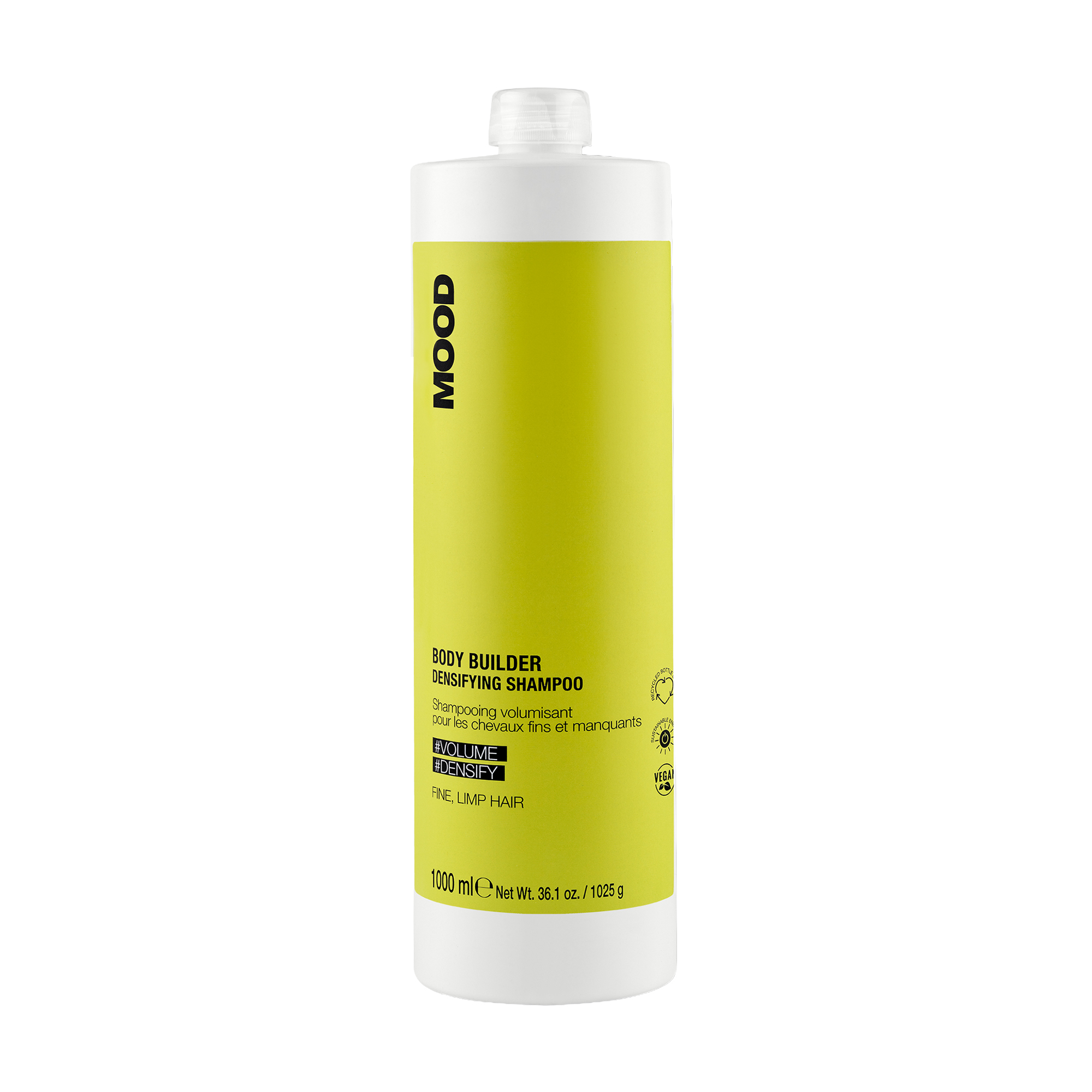

Шампунь для волосся Mood Body Builder Densifying Shampoo, 1 л