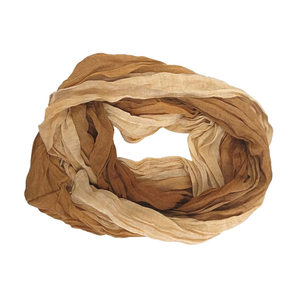 

Шарф жіночий Beauty Line коричнево-бежевий (100837)