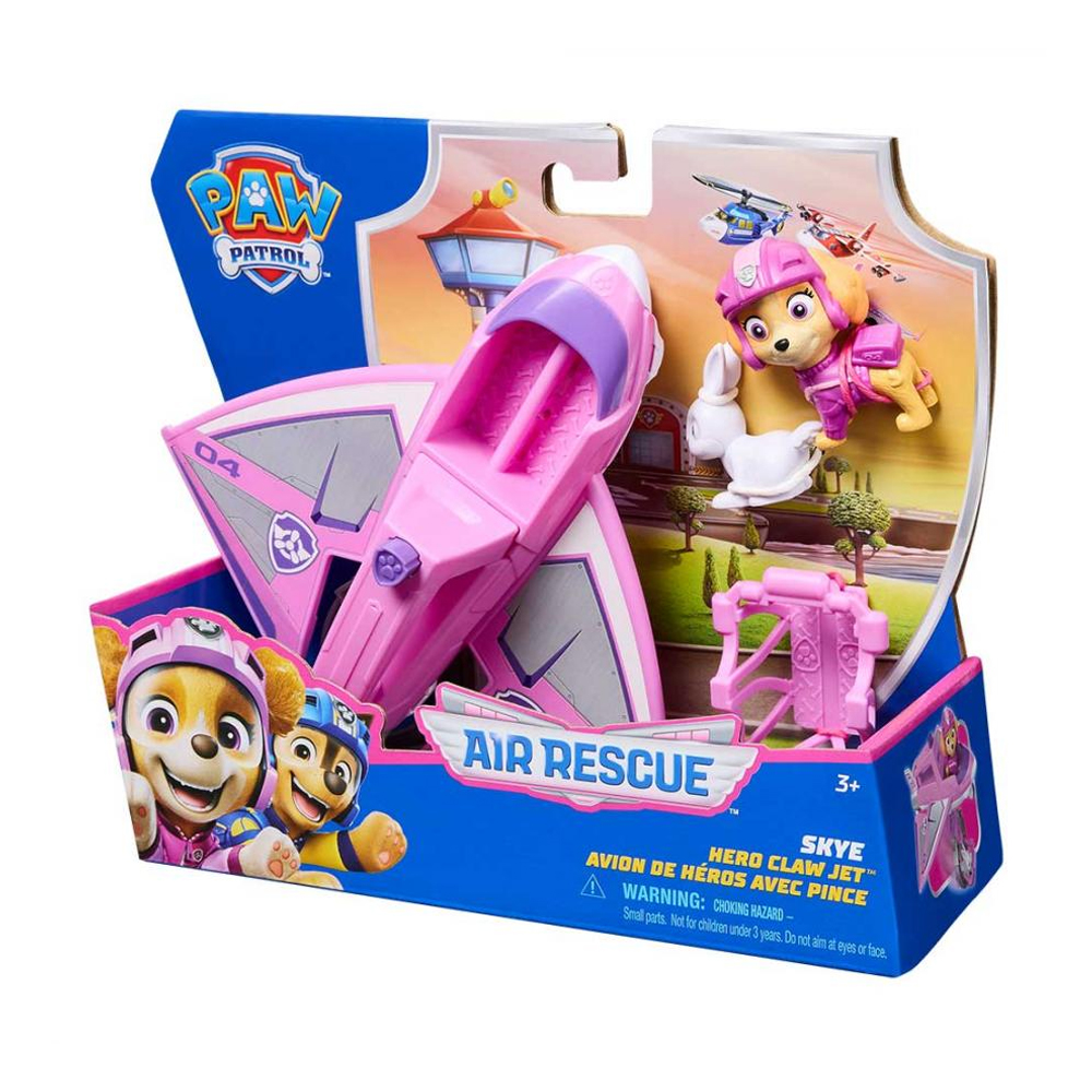 

Ігровий набір Paw Patrol Великий рятувальний літак, з водієм Скай, від 3 років, 4 деталі (SM97236/6071215)