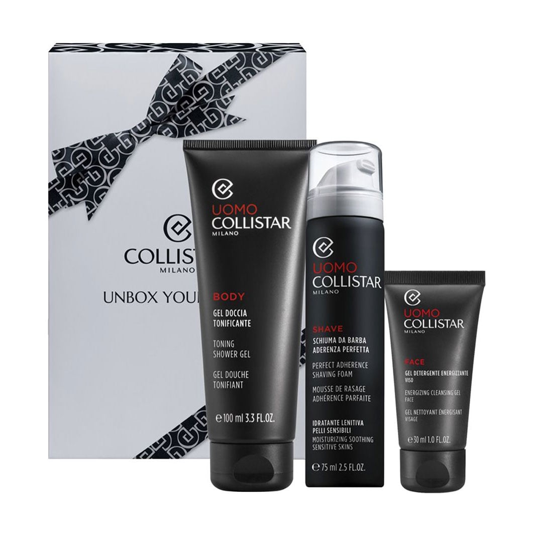 

Чоловічий набір Collistar Linea Uomo (гель для душу, 100 мл + піна для гоління, 75 мл + гель для вмивання, 30 мл)