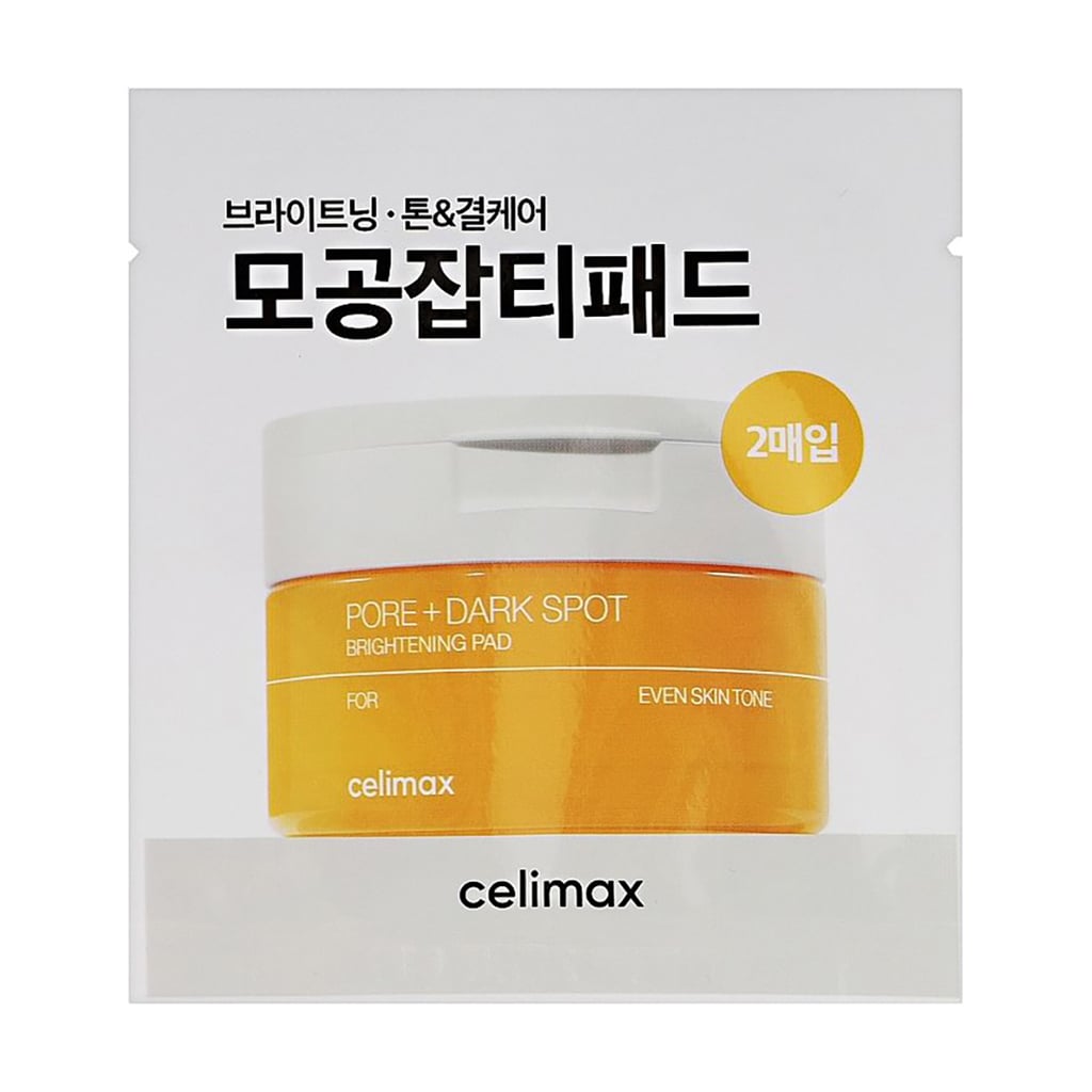 

Освітлювальні педи для обличчя Celimax Pore+Dark Spot Brightening Pad, 2 шт