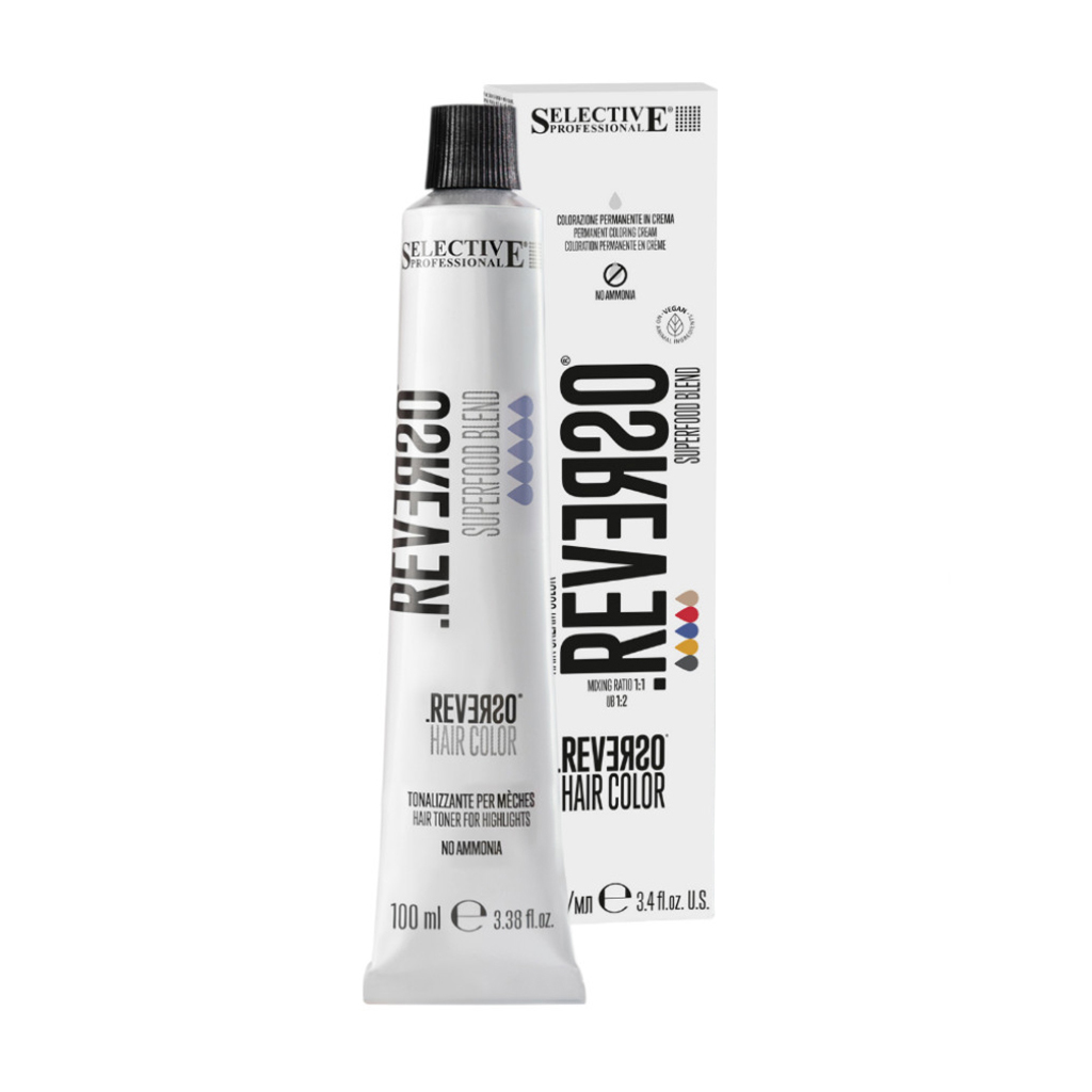 

Напівперманентна крем-фарба для волосся Selective Professional Reverso Hair Color 5.00 Natural Deep Light Brown, 100 мл