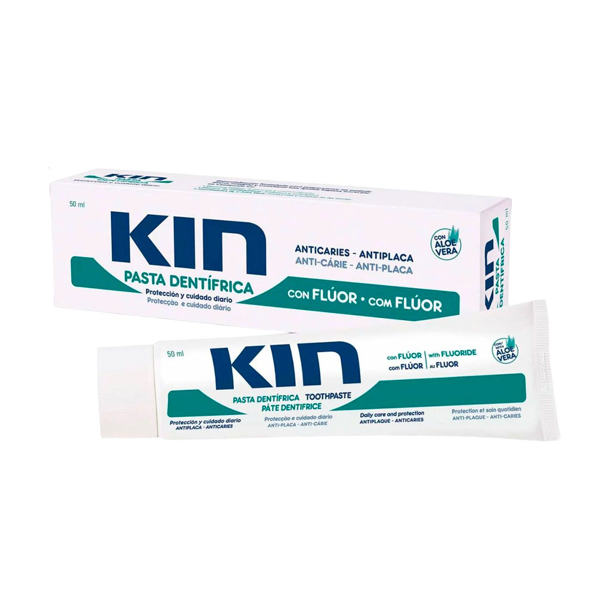 

Зубна паста Kin Anticaries Toothpaste з фтором, 50 мл
