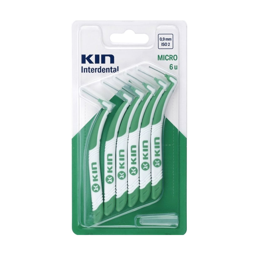 

Міжзубні йоржики Kin Interdental Micro, 0.9 мм, 6 шт