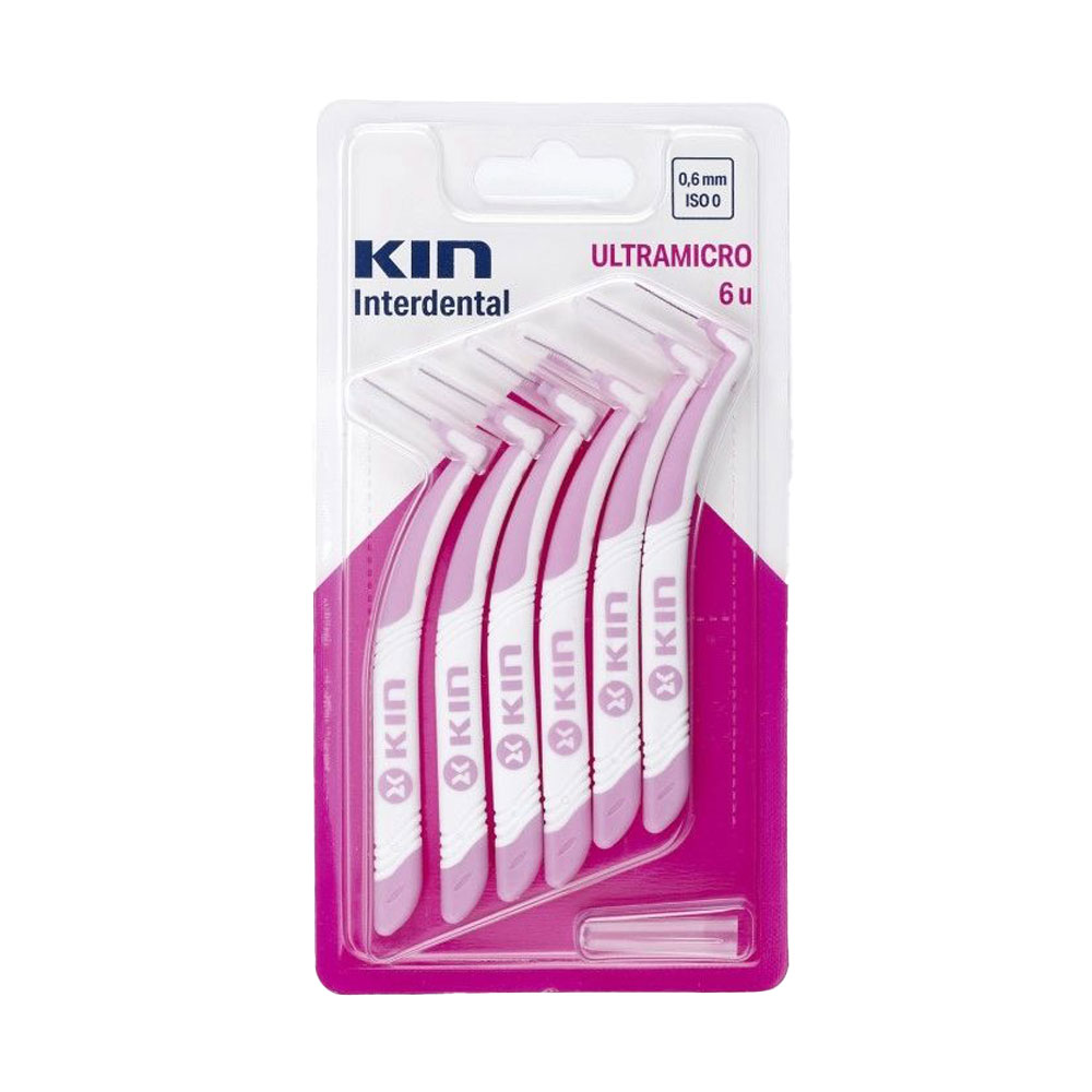 

Міжзубні йоржики Kin Interdental Ultramicro, 0.6 мм, 6 шт