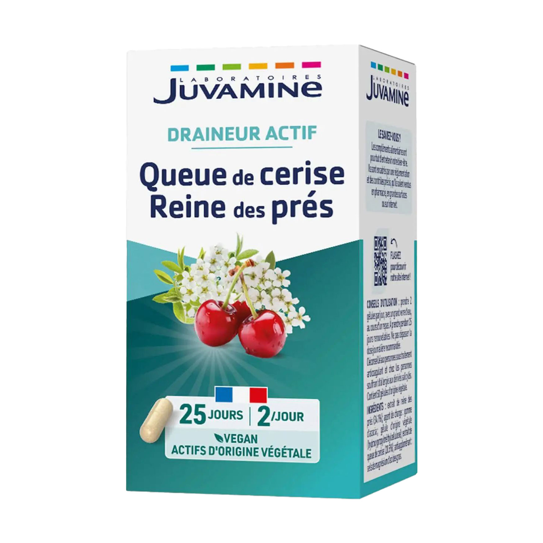 

Таволга та хвостик вишні Juvamine Дренаж, 50 капсул