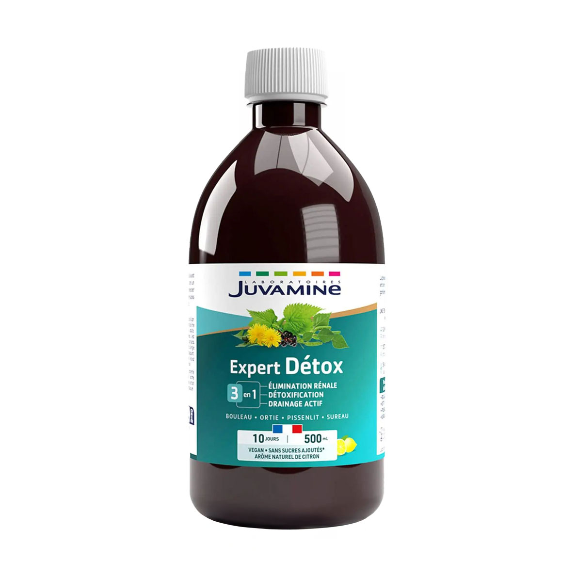 

Береза, кропива, кульбаба та бузина Juvamine Expert Nature Детокс, в рідині, 500 мл