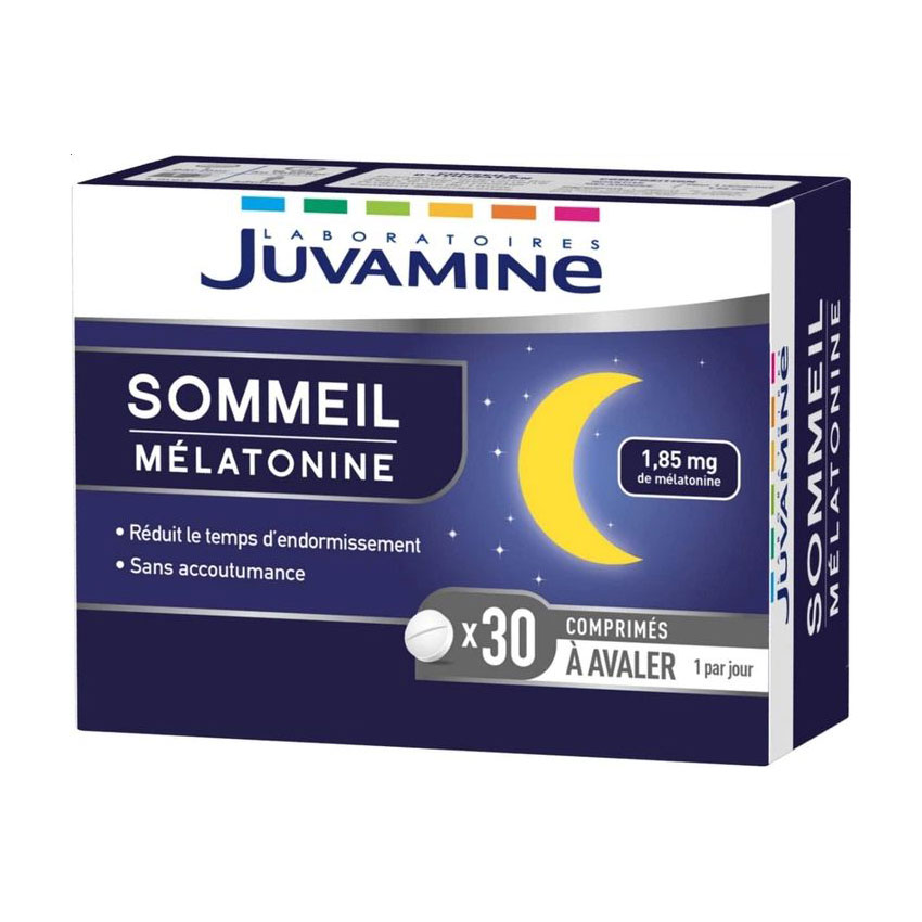 

Мелатонін Juvamine Сон, 1.85 мг, 30 таблеток
