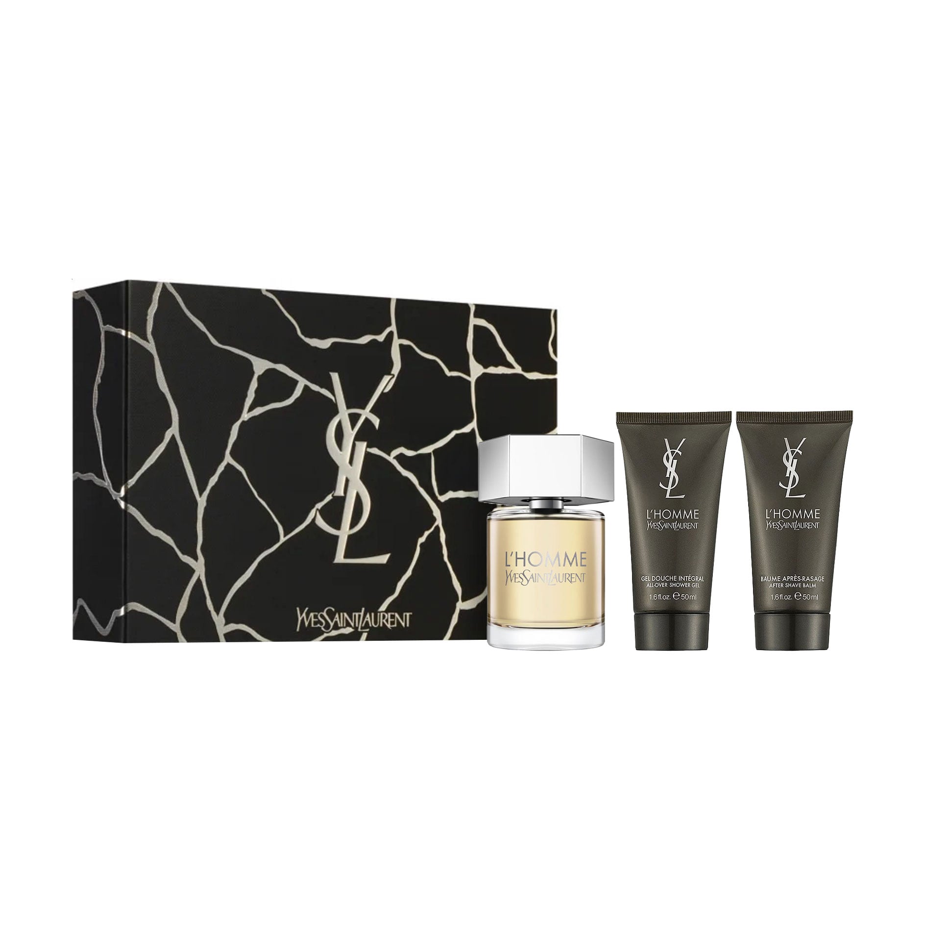 

Парфумований набір чоловічий Yves Saint Laurent L'Homme Set (туалетна вода, 100 мл + гель для душу, 50 мл + бальзам після гоління, 50 мл)