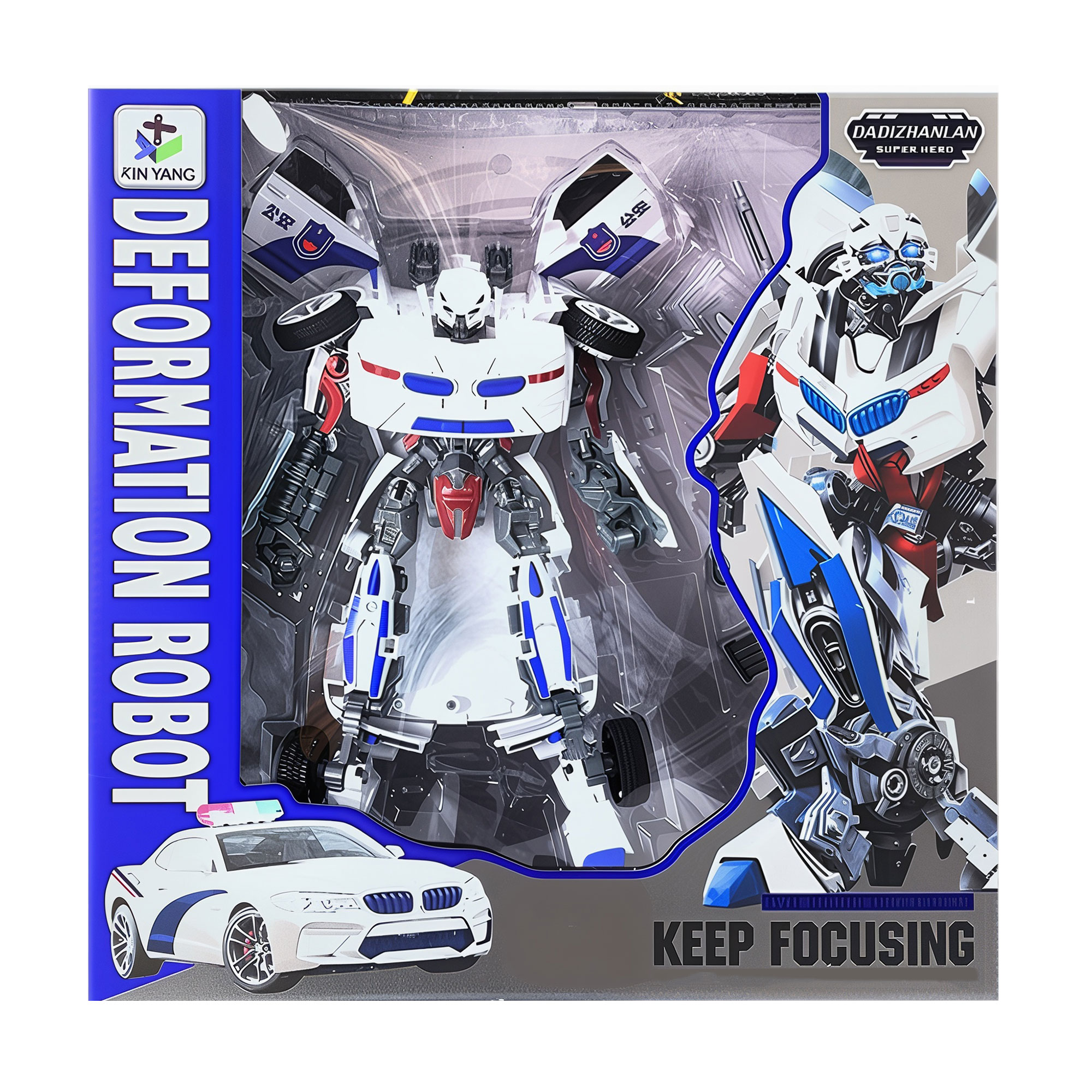 

Дитяча іграшка-трансформер Shantou Jinxing Deformation Robot Поліція, від 6 років (6623B)