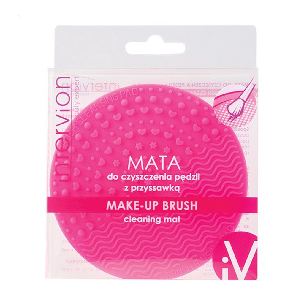 

Щітка для миття пензликів Inter-Vion рожева, 1 шт (498967)