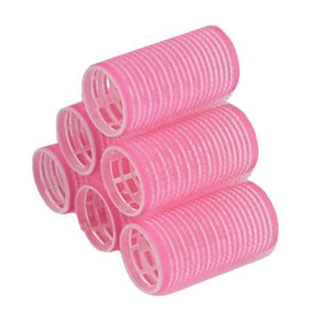 

Бігуді-липучки для волосся Cosmo Shop рожеві, діаметр 32*63 мм, 6 шт (CS711)