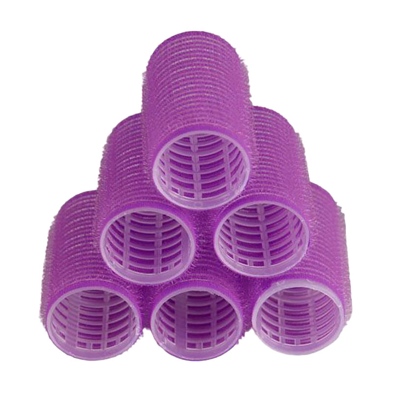 

Бігуді-липучки для волосся Cosmo Shop фіолетові, діаметр 32*63 мм, 6 шт (CS711V)