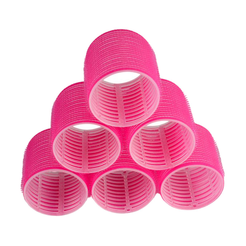 

Бігуді-липучки для волосся Cosmo Shop малинові, діаметр 74*64 мм, 6 шт (CS721C)