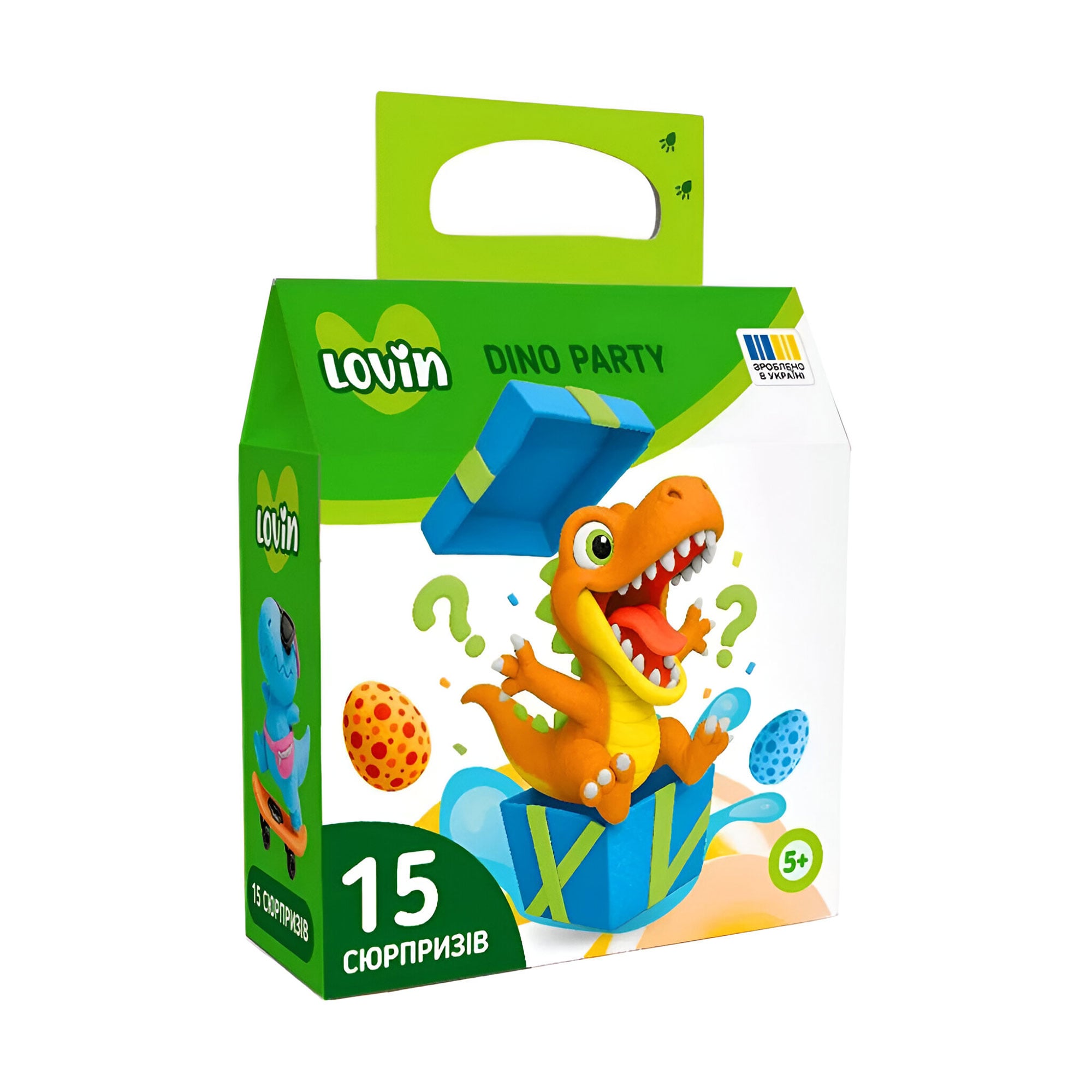 

Подарунковий набір сюрпризів Lovin Dino Party, від 5 років (7000230)