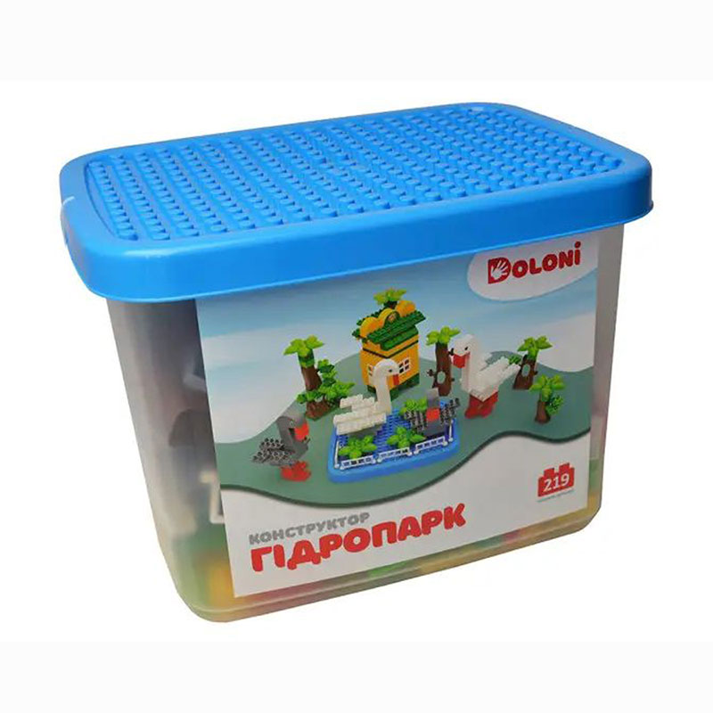 

Конструктор Doloni Гідропарк, 219 елементів, від 3 років (013888/34)