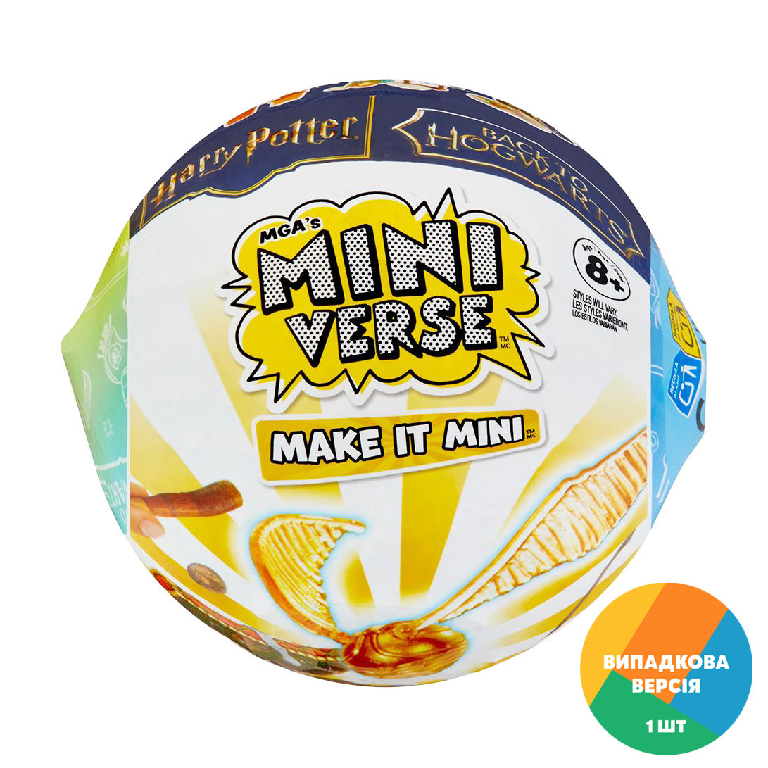 

Ігровий набір-сюрприз Miniverse Harry Potter. Hogwarts Створи чарівні предмети, від 8 років (547150)