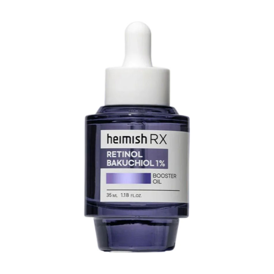

Омолоджувальна олія-бустер для обличчя Heimish Rx Retinol Bakuchiol Booster 1% Oil з ретинолом та бакучіолом, 35 мл