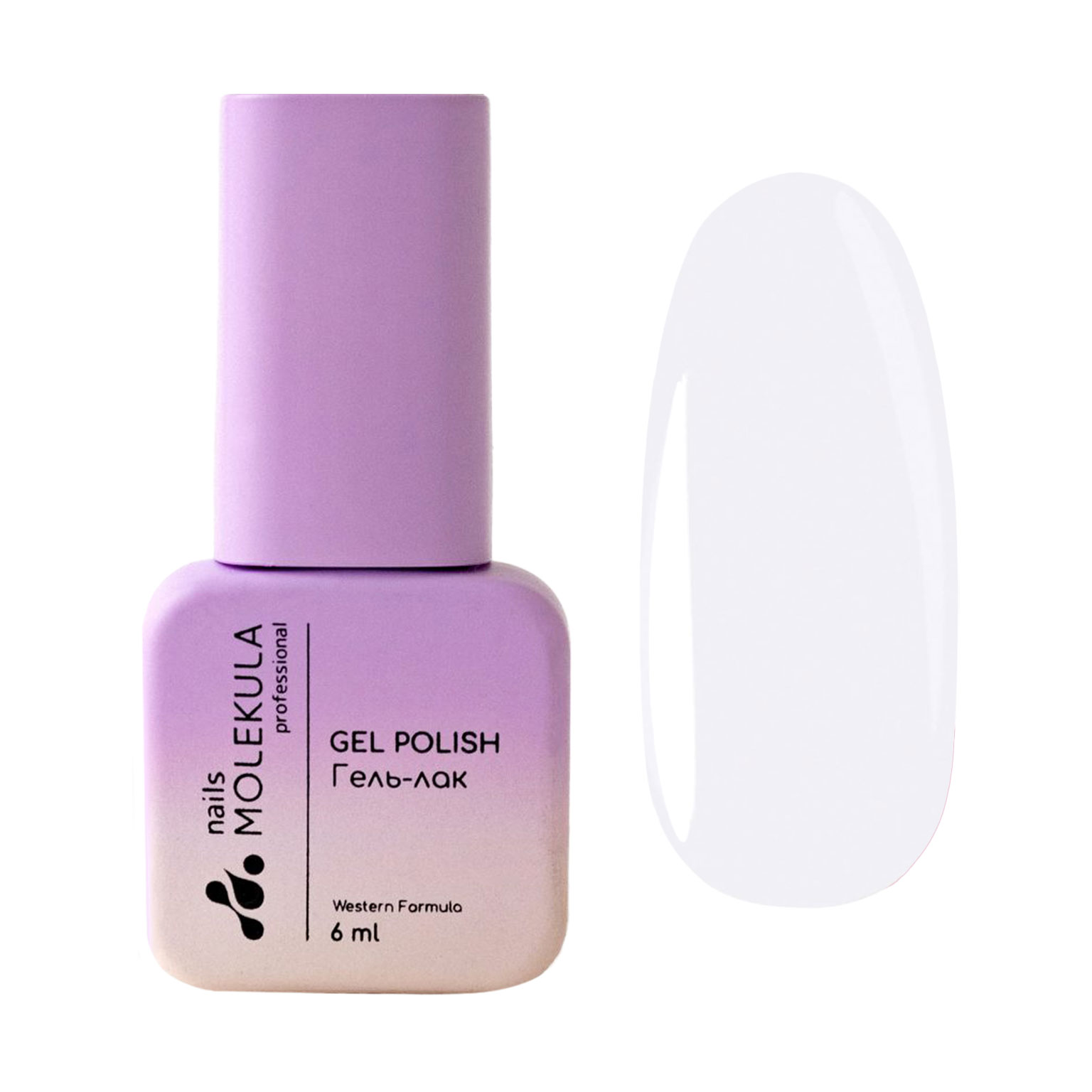 

Гель-лак для нігтів Nails Molekula Professional Gel Polish 001, 6 мл
