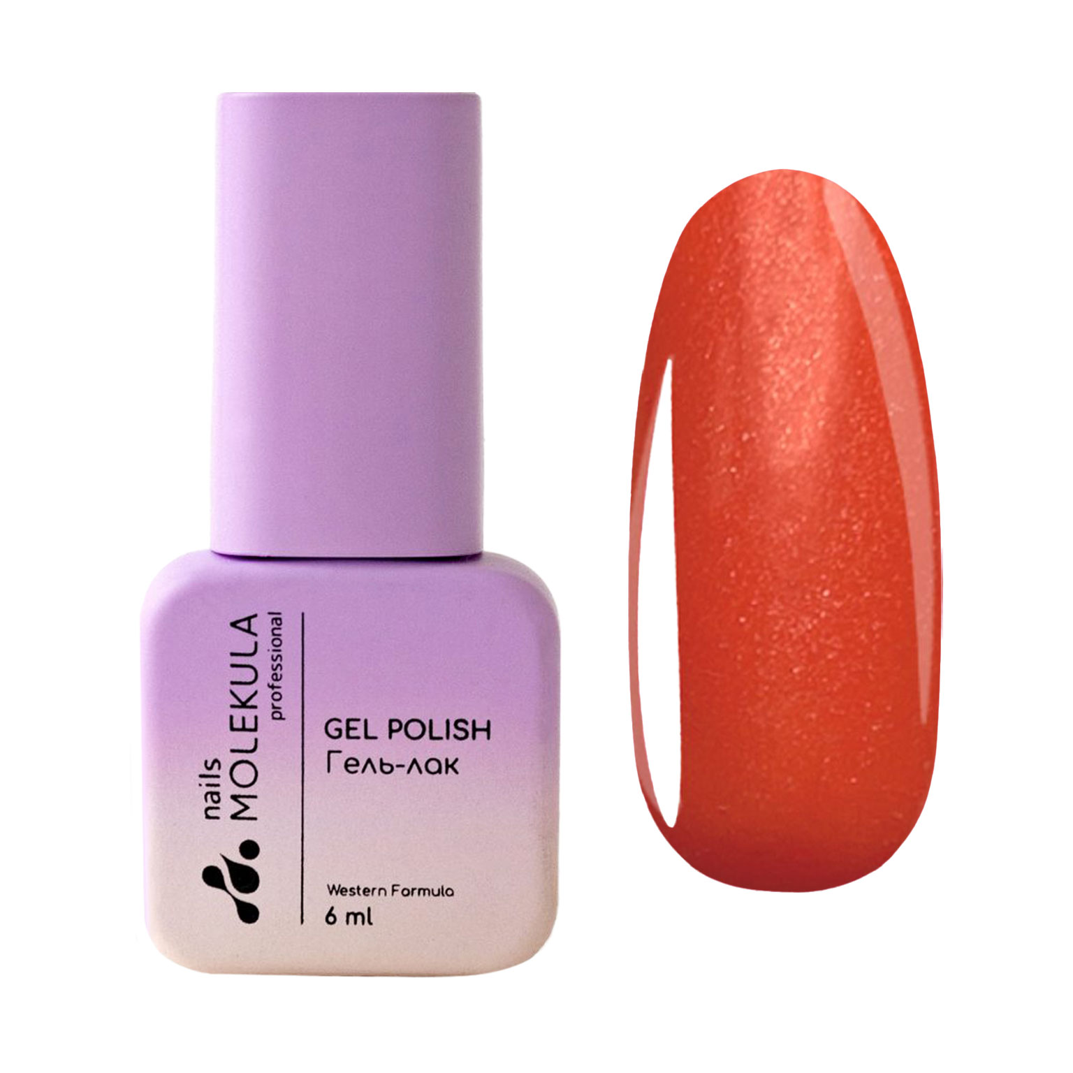 

Гель-лак для нігтів Nails Molekula Professional Gel Polish 015, 6 мл