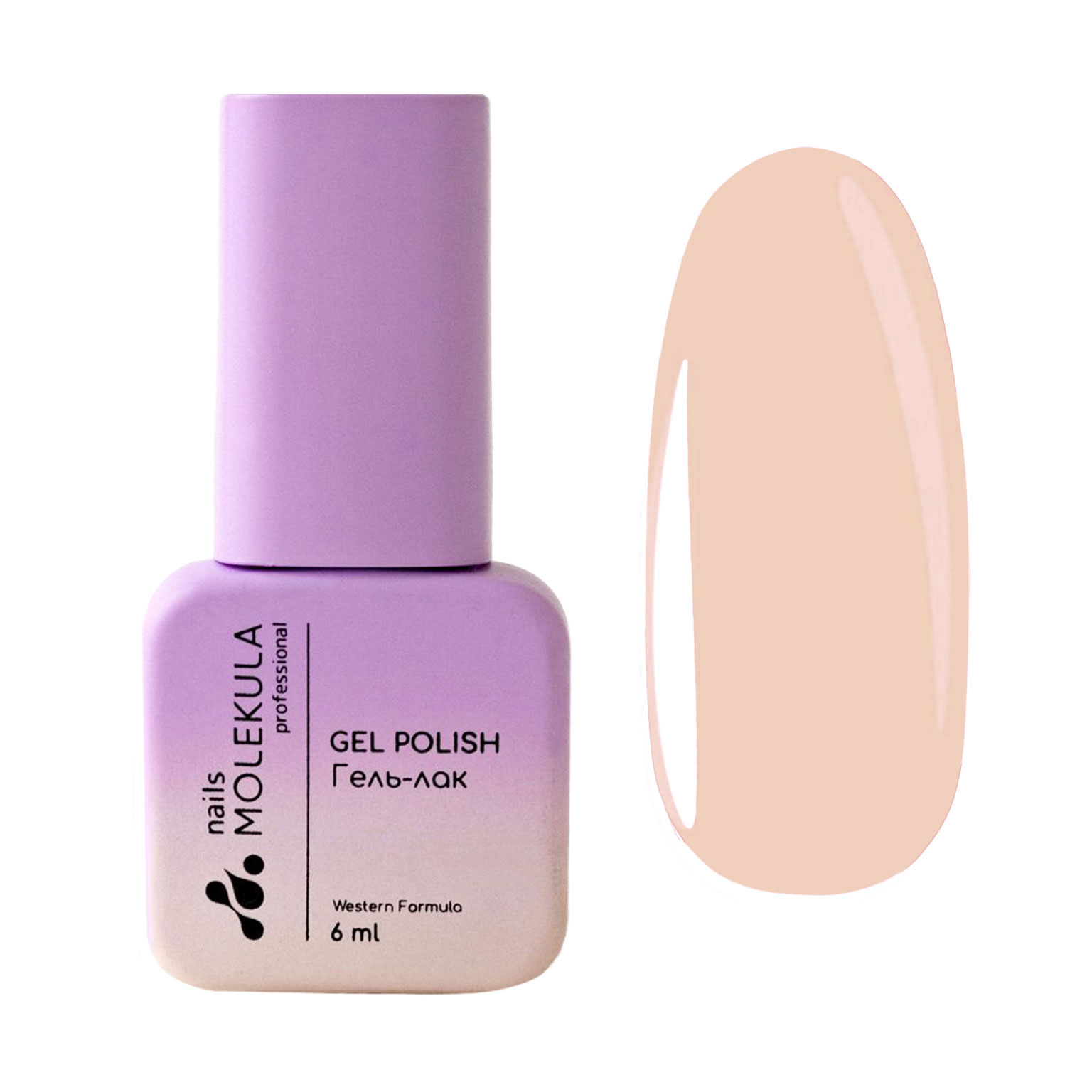 

Гель-лак для нігтів Nails Molekula Professional Gel Polish 028, 6 мл