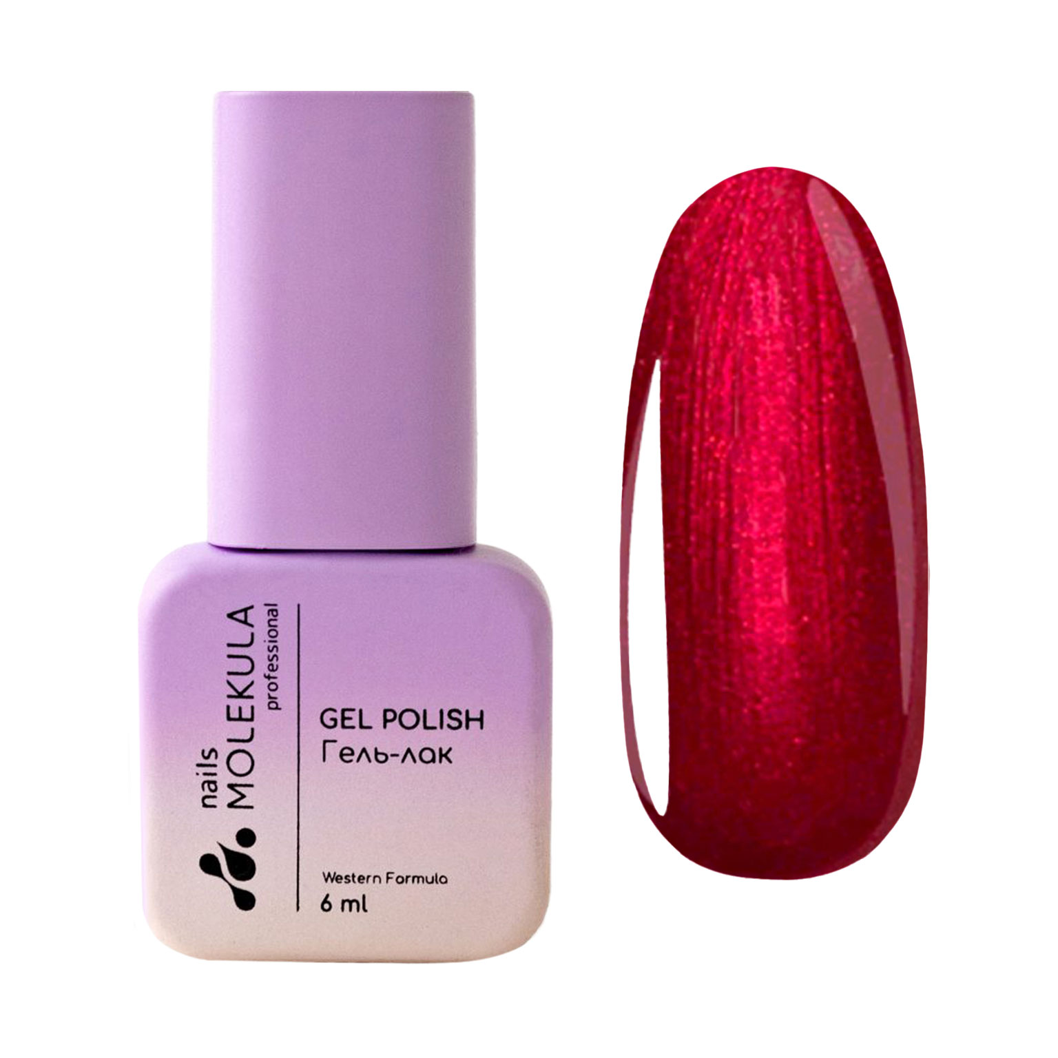 

Гель-лак для нігтів Nails Molekula Professional Gel Polish 032, 6 мл