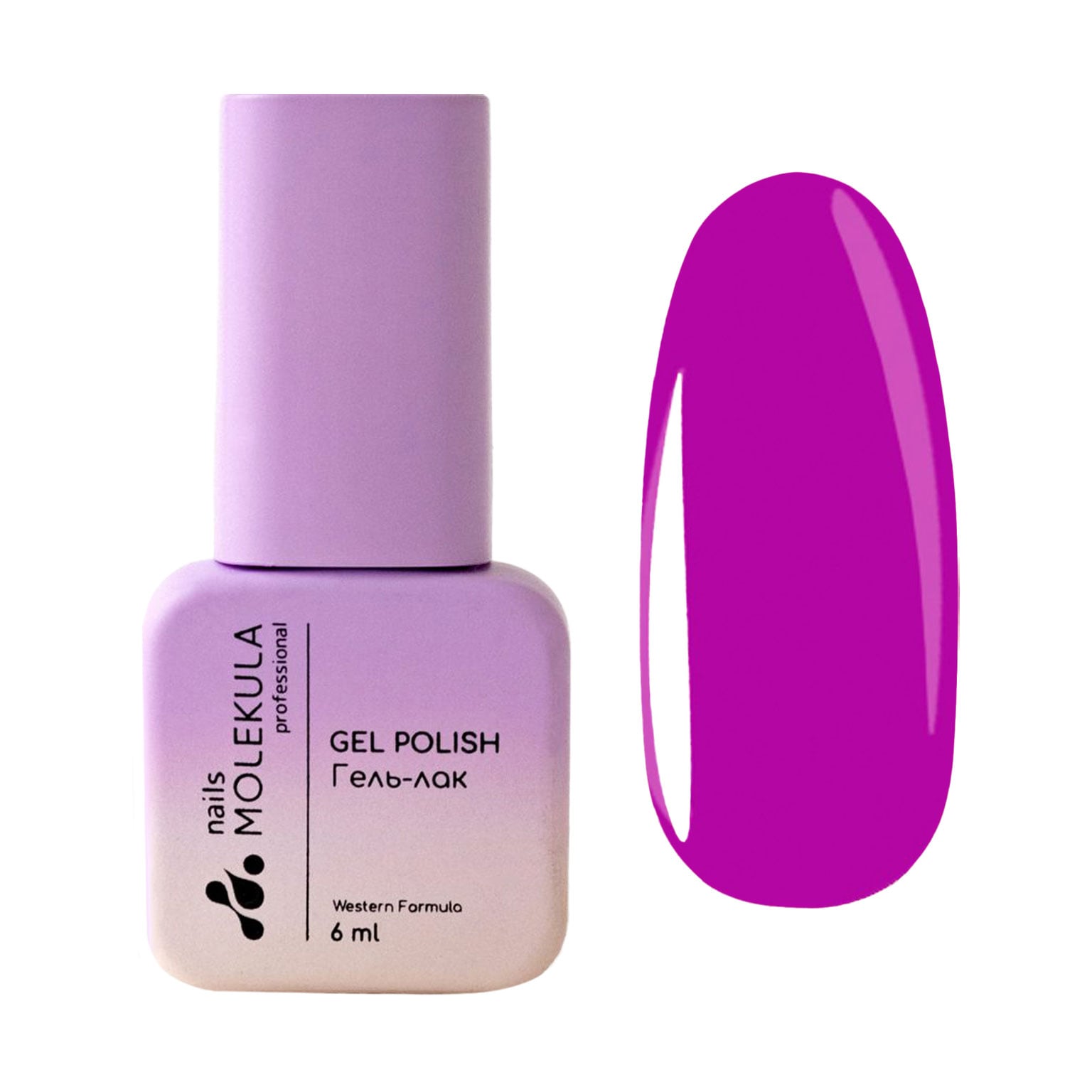 

Гель-лак для нігтів Nails Molekula Professional Gel Polish 046, 6 мл