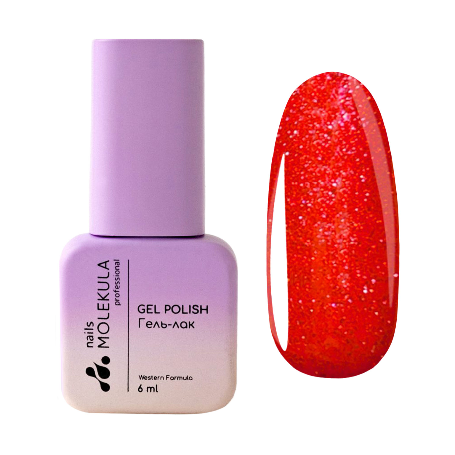 

Гель-лак для нігтів Nails Molekula Professional Gel Polish 080, 6 мл
