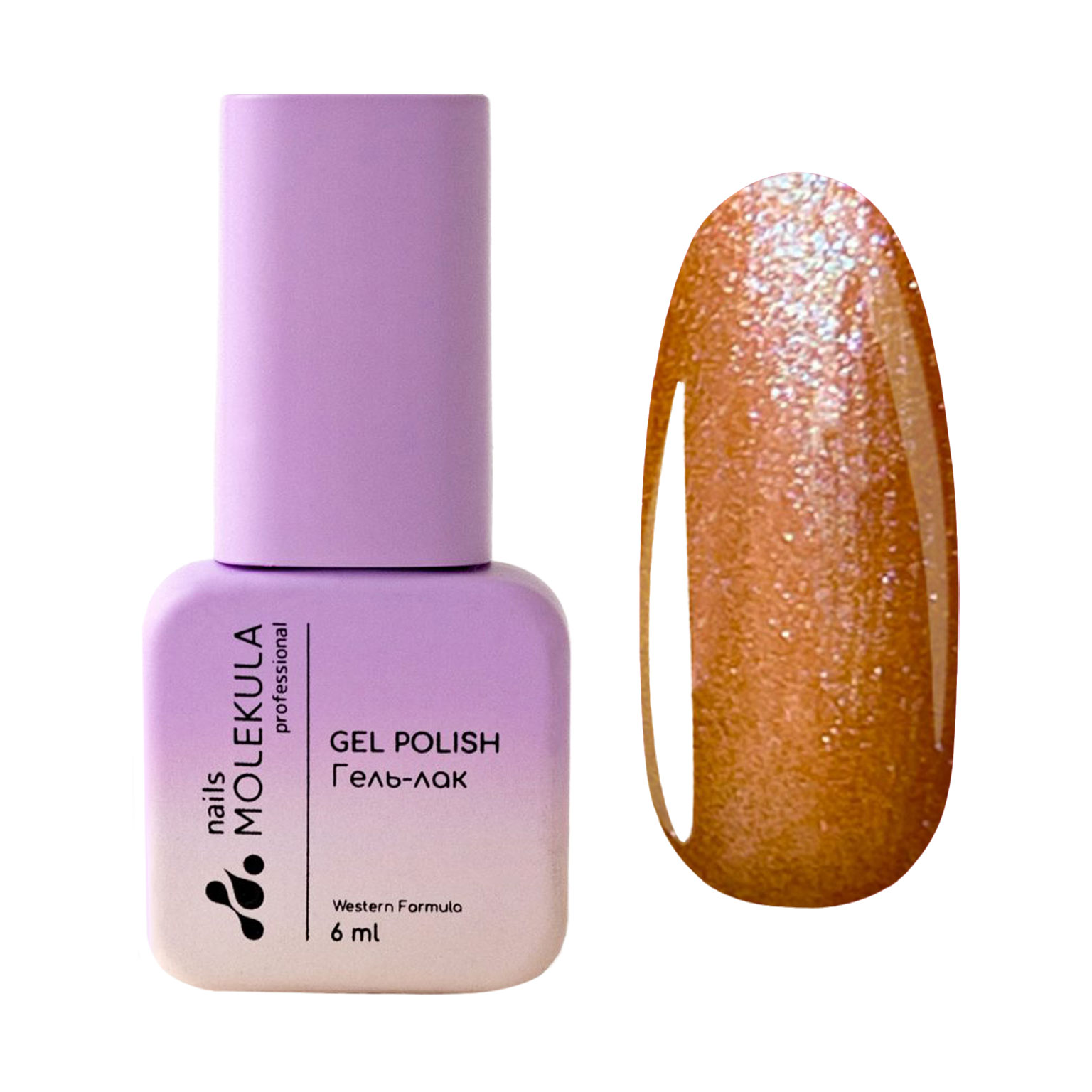 

Гель-лак для нігтів Nails Molekula Professional Gel Polish 081, 6 мл