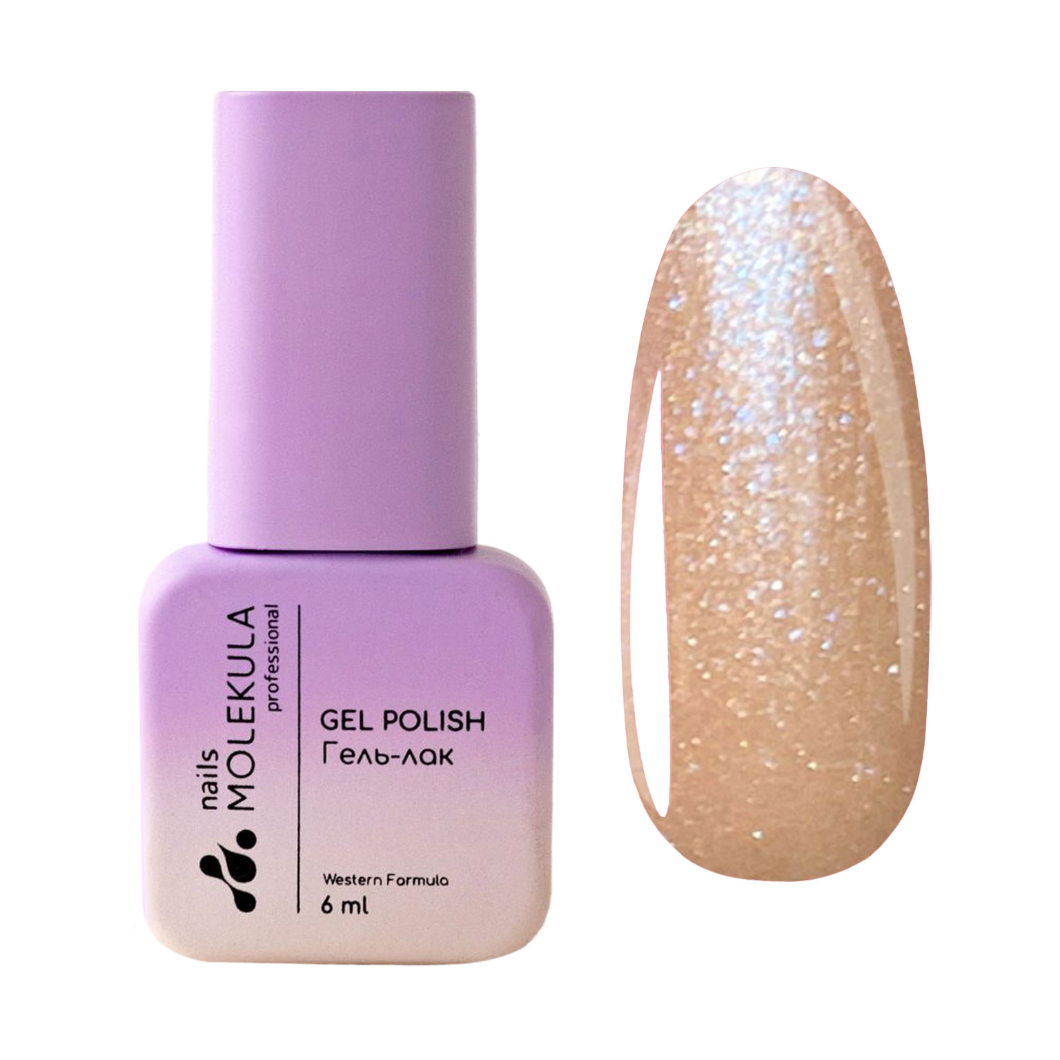

Гель-лак для нігтів Nails Molekula Professional Gel Polish 082, 6 мл