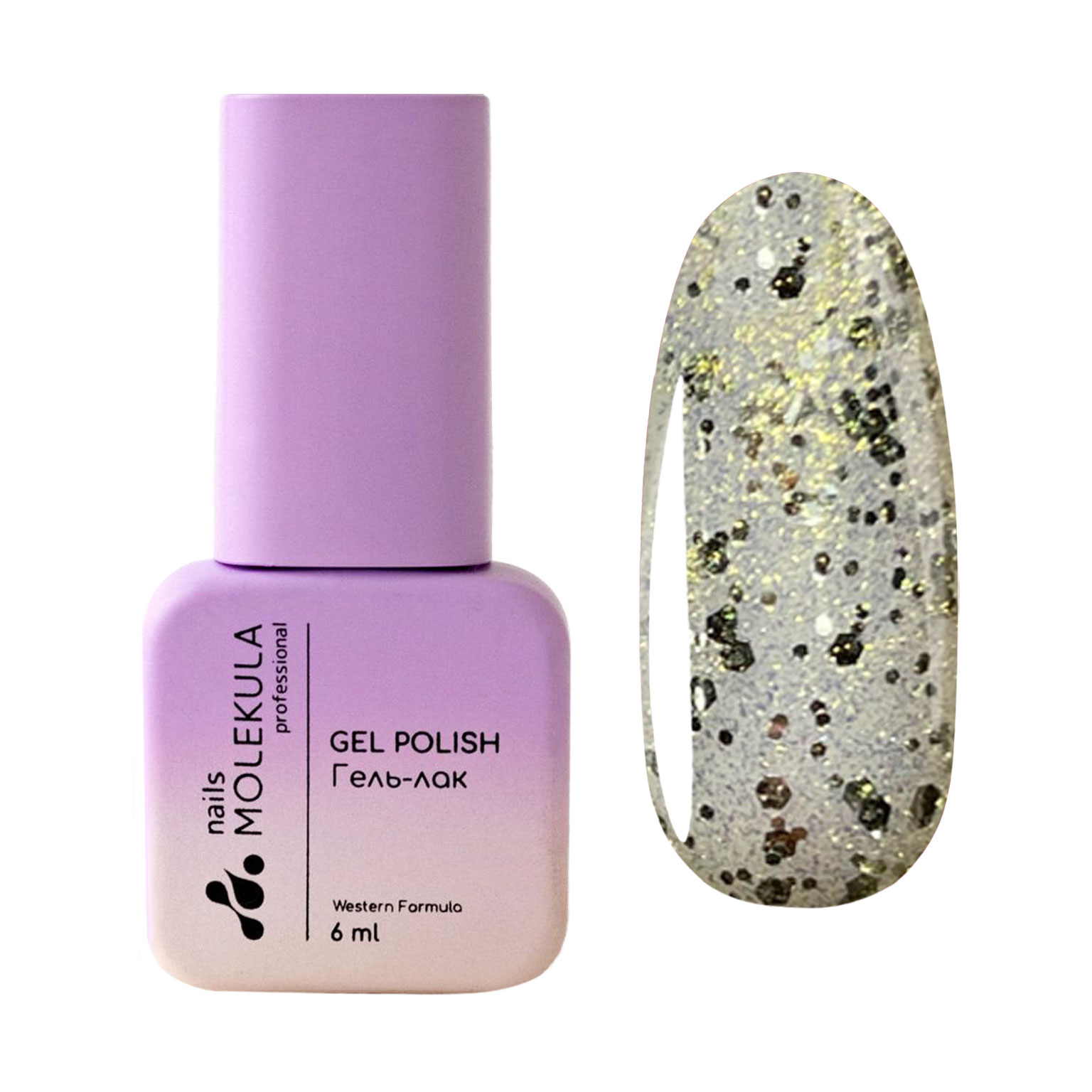 

Гель-лак для нігтів Nails Molekula Professional Gel Polish 083, 6 мл