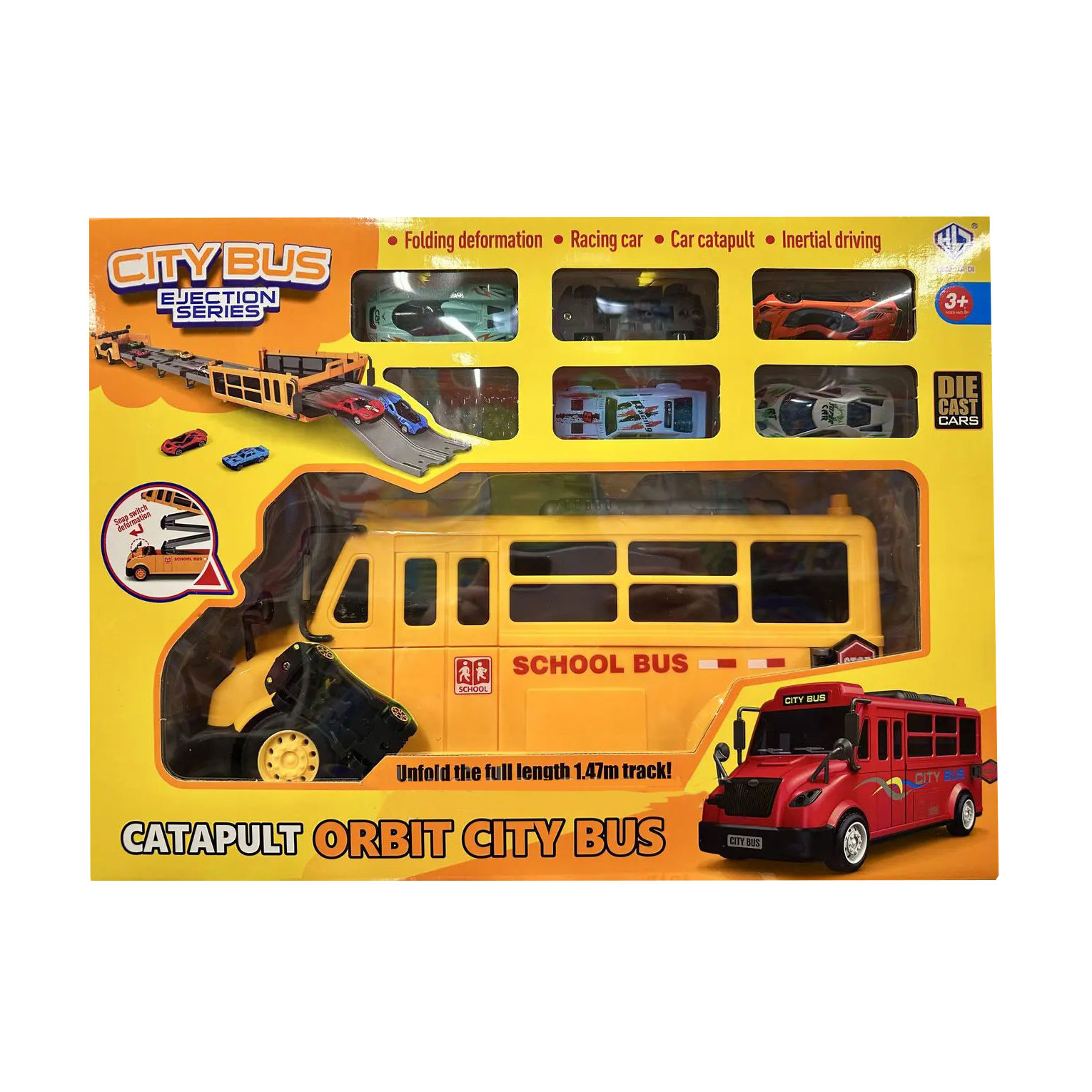 

Ігровий набір Shantou Jinxing Catapult Orbit City Bus, розмір 33.5*15*14 см, від 3 років (8901)