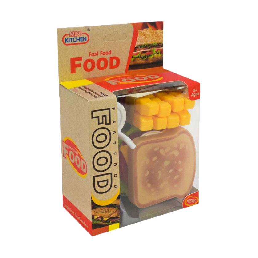 

Ігровий набір Shantou Jinxing Фастфуд, розбірні продукти, від 3 років (623-521)