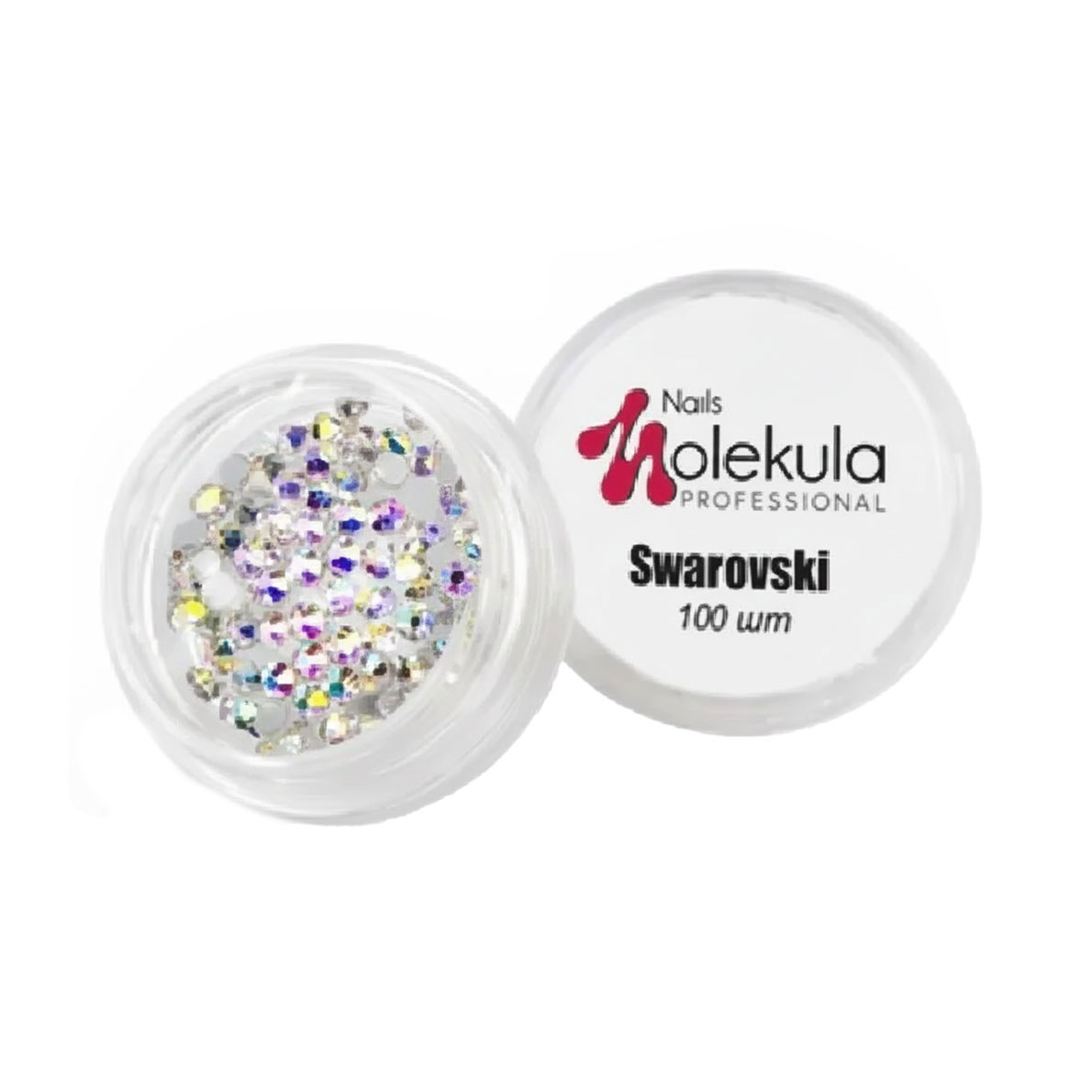 

Декор для нігтів Nails Molekula Professional Камінці Swarovski 3 голографік, 100 шт (SW02)