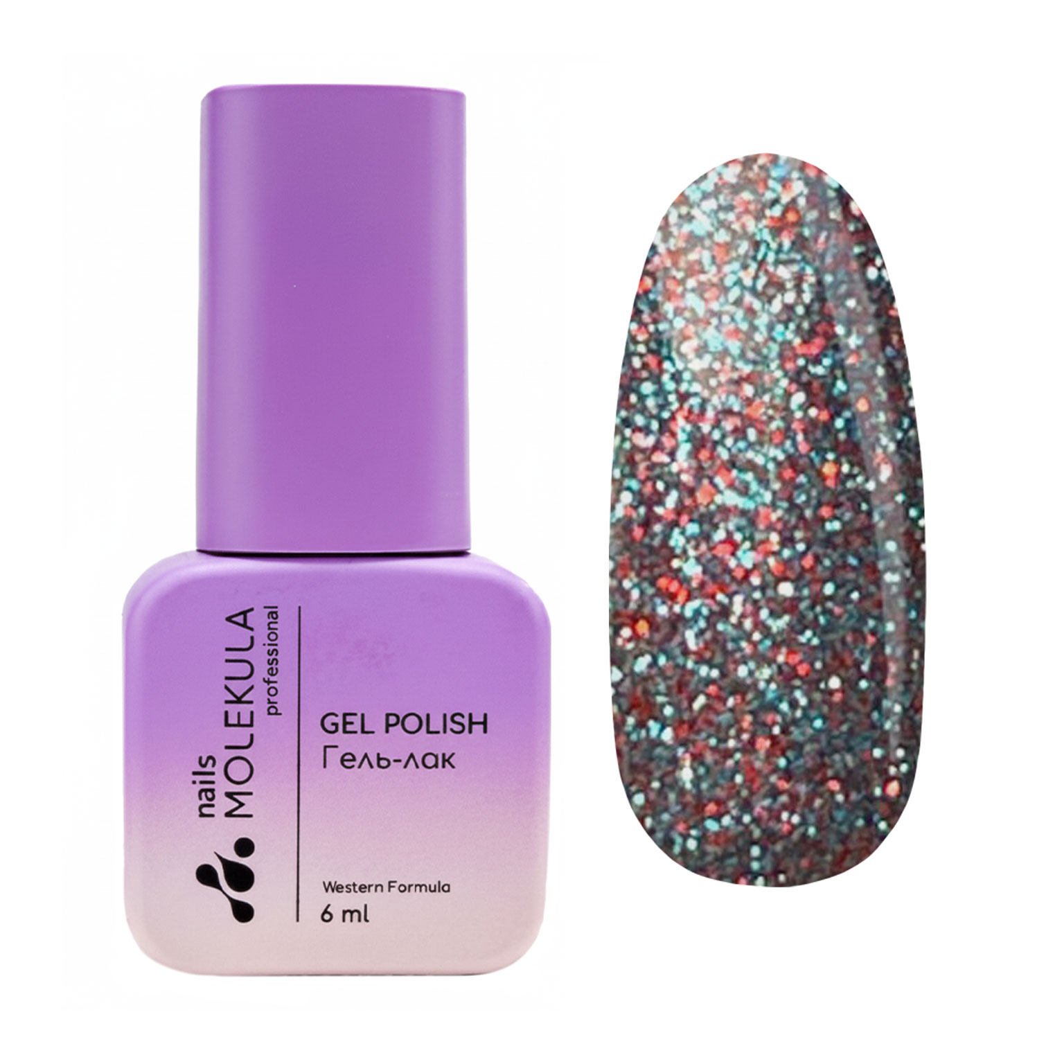 

Гель-лак для нігтів Nails Molekula Professional Gel Polish 101, 6 мл