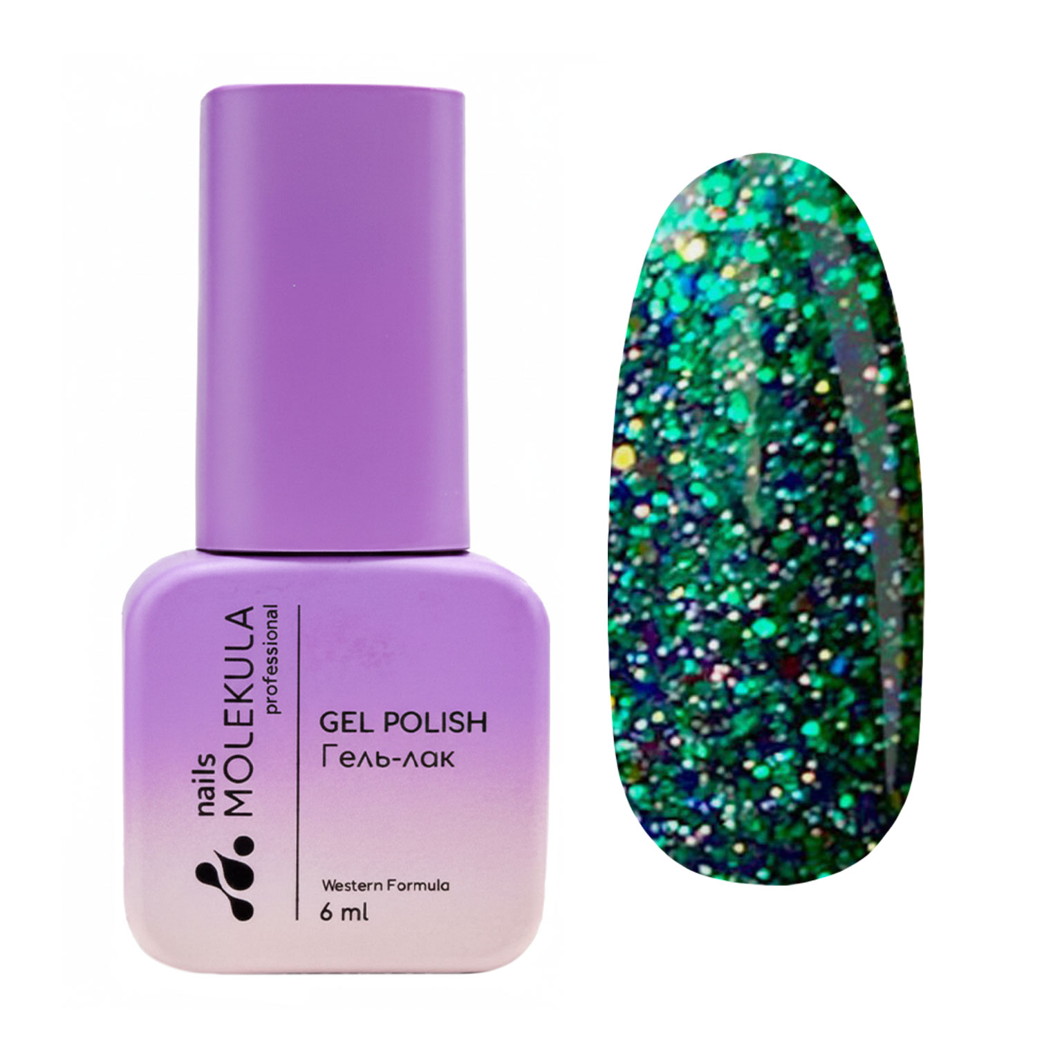 

Гель-лак для нігтів Nails Molekula Professional Gel Polish 110, 6 мл