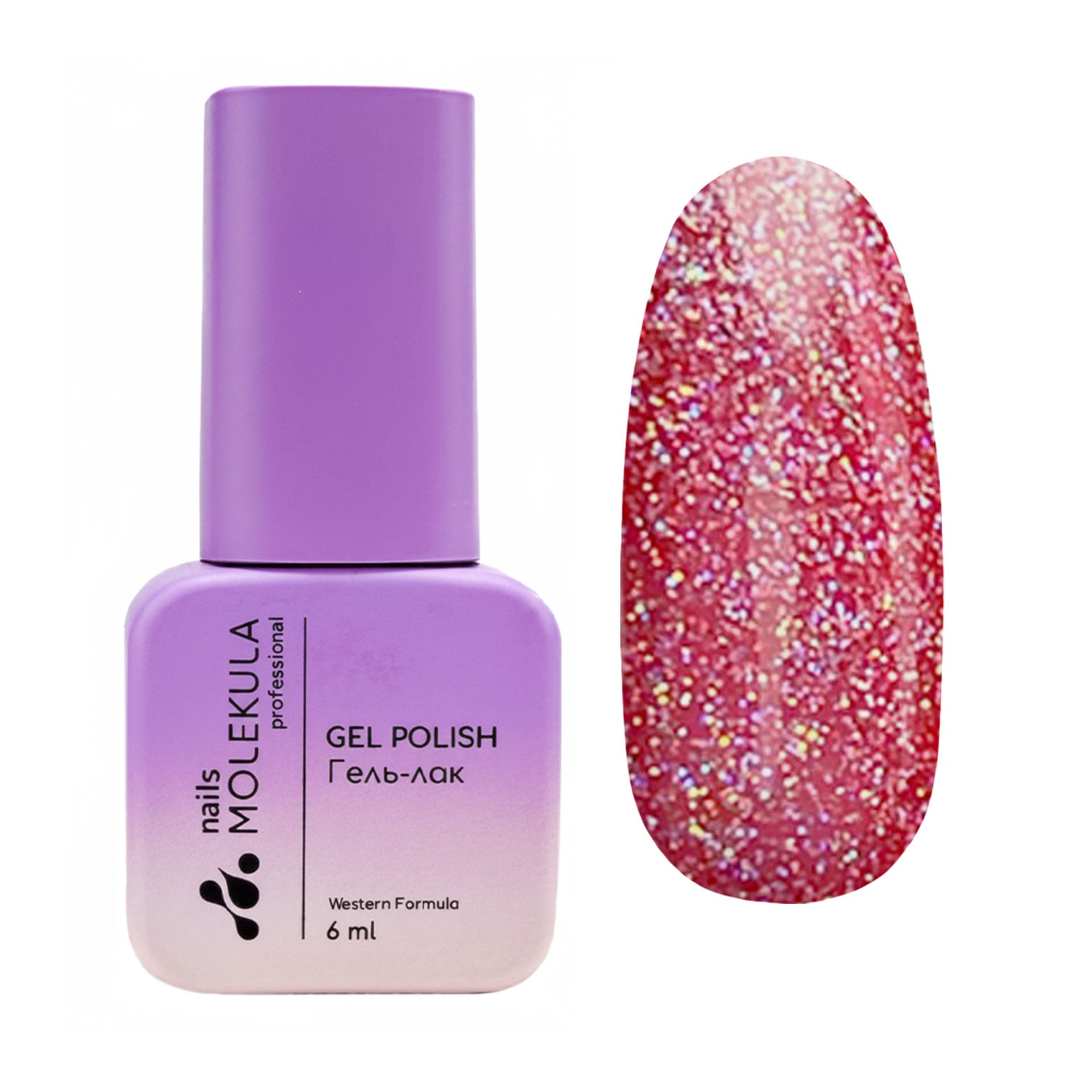 

Гель-лак для нігтів Nails Molekula Professional Gel Polish 135, 6 мл