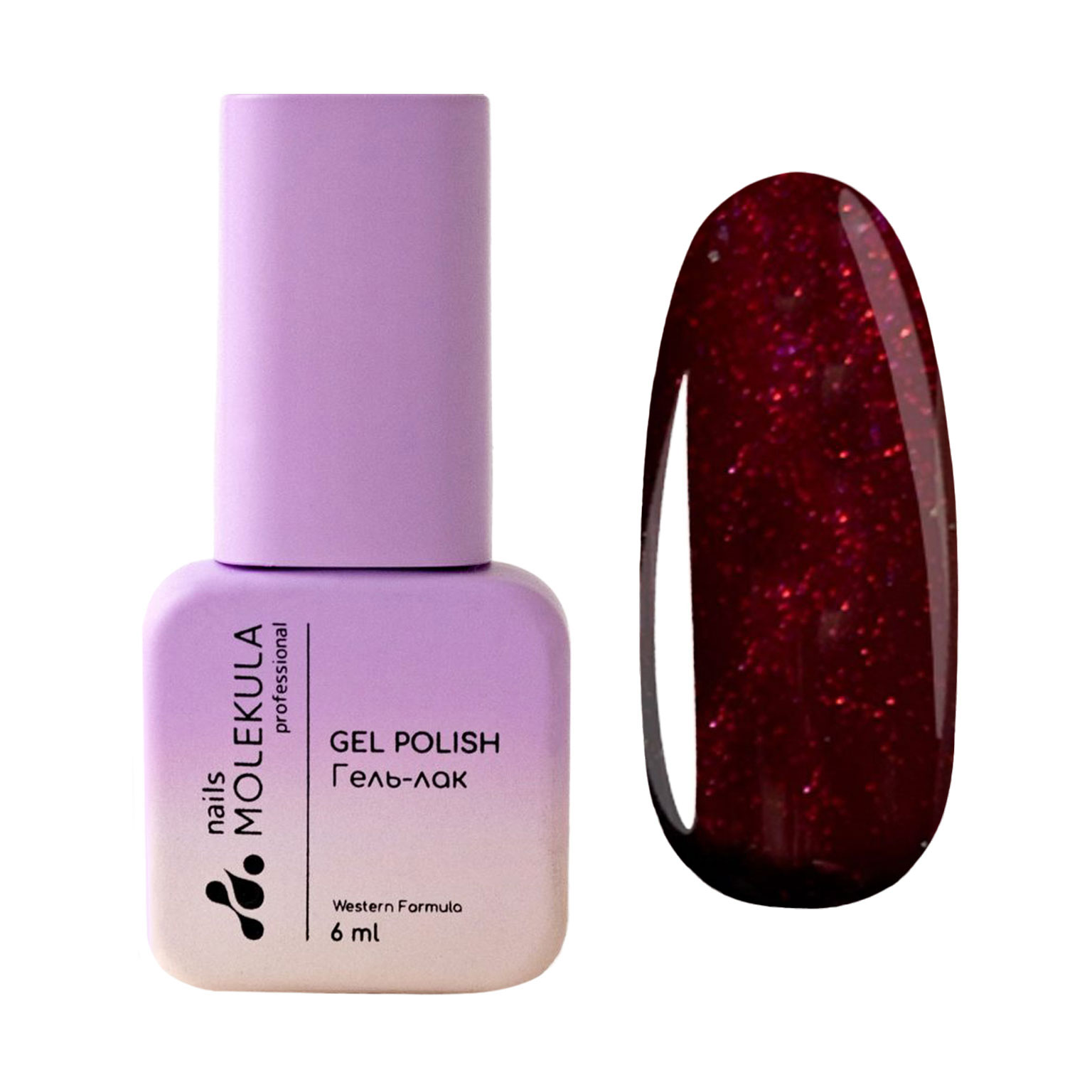 

Гель-лак для нігтів Nails Molekula Professional Gel Polish 154, 6 мл